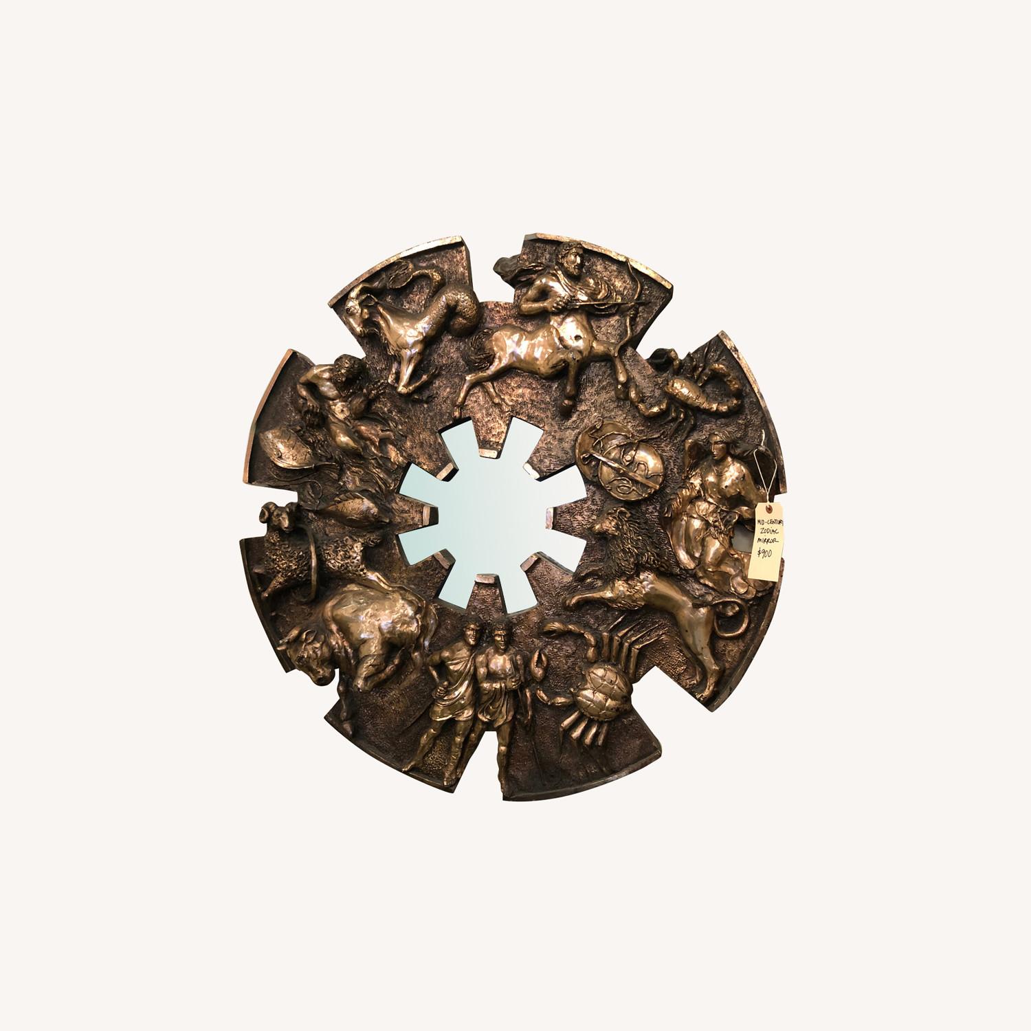 Mid-Century Zodiac Mirror - image-0