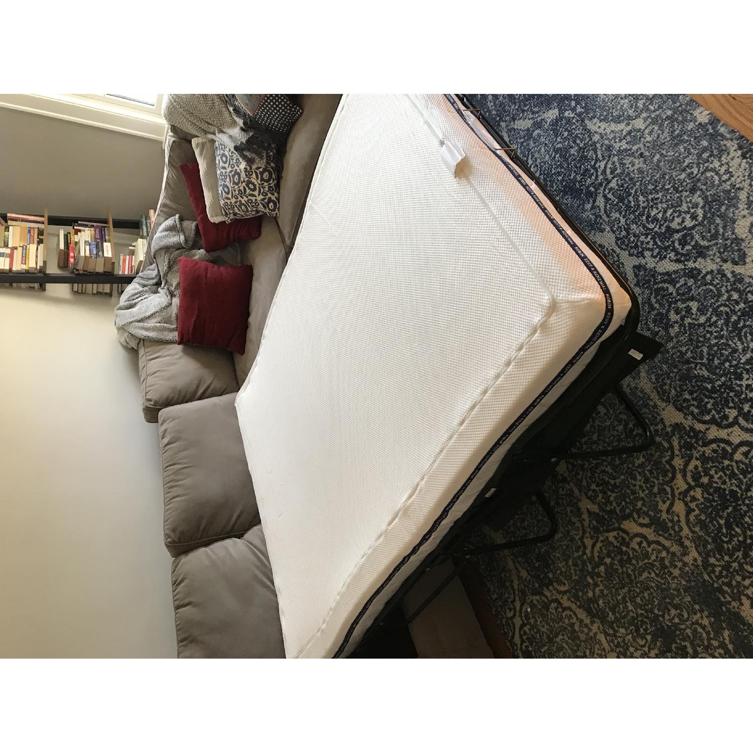 Pottery Barn Pearce Sleeper Sectional Sofa - image-5