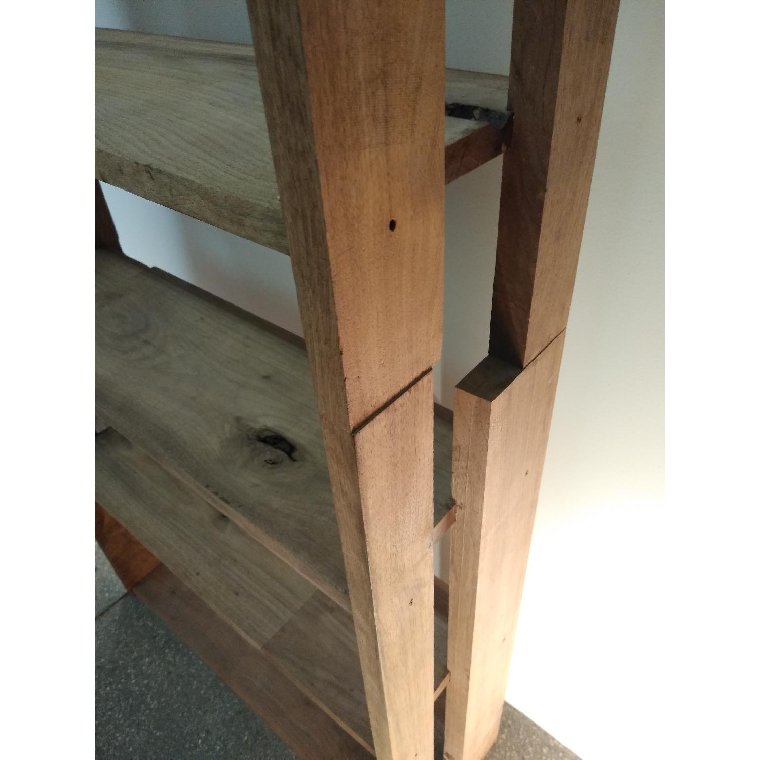 Solid Walnut Library Shelves/Bookcase - image-2