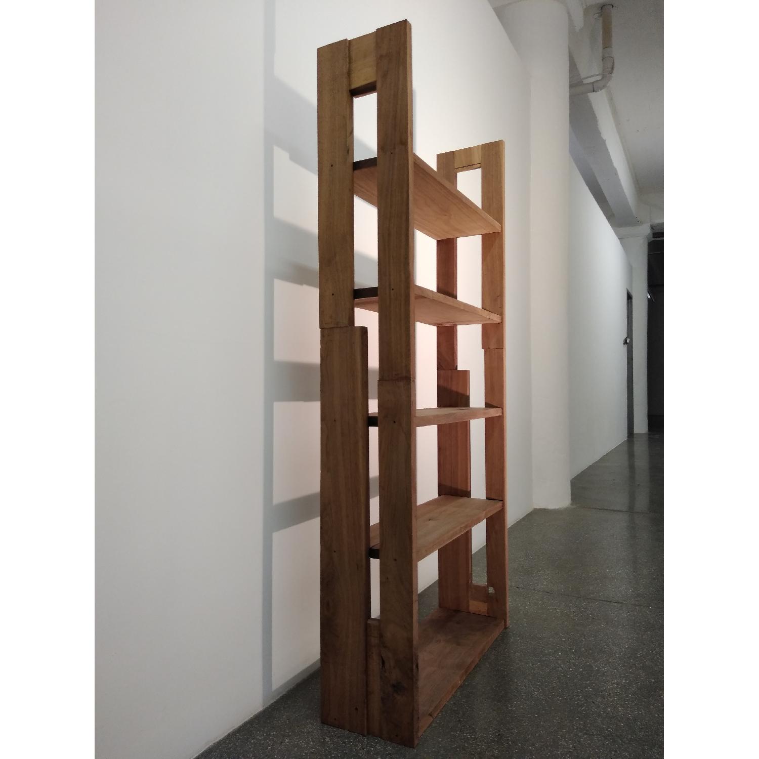Solid Walnut Library Shelves/Bookcase - image-20
