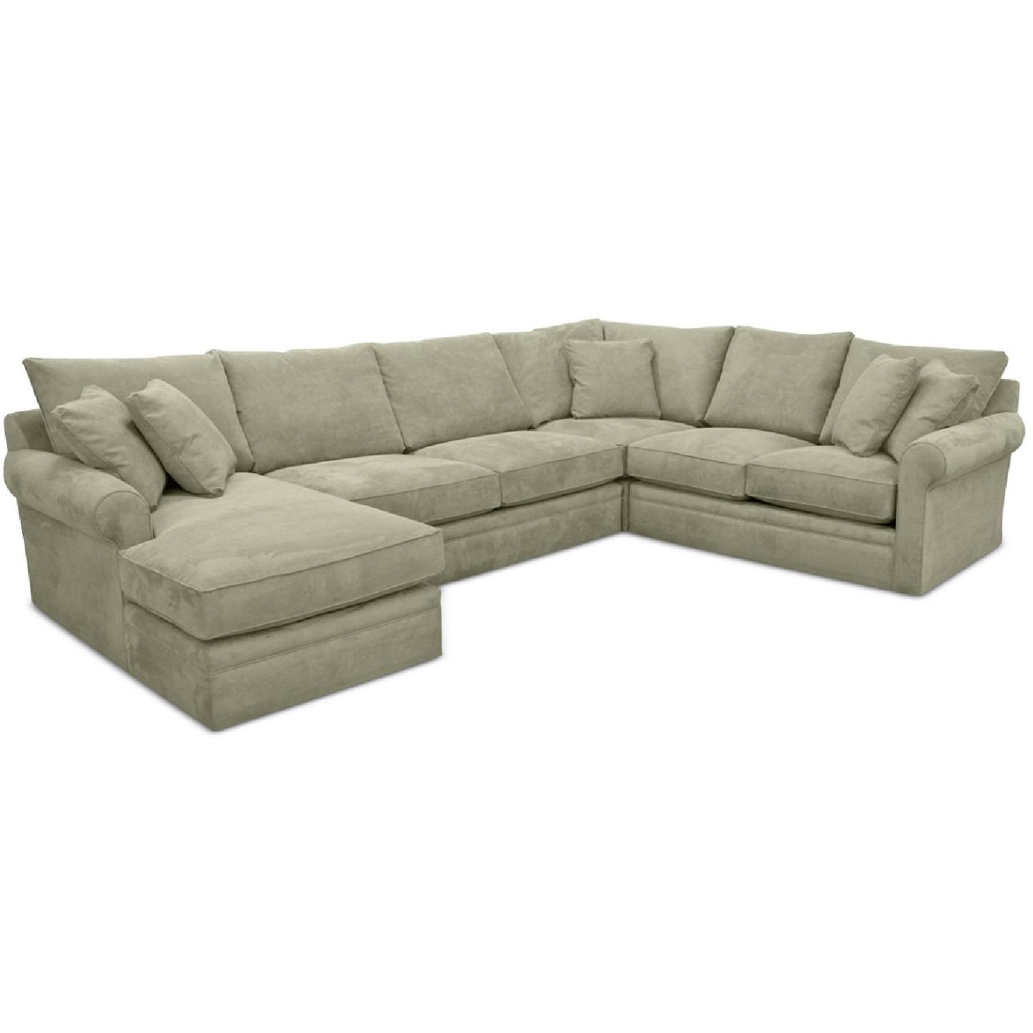 Macy's Modern Concepts Chaise Sectional Sofa AptDeco