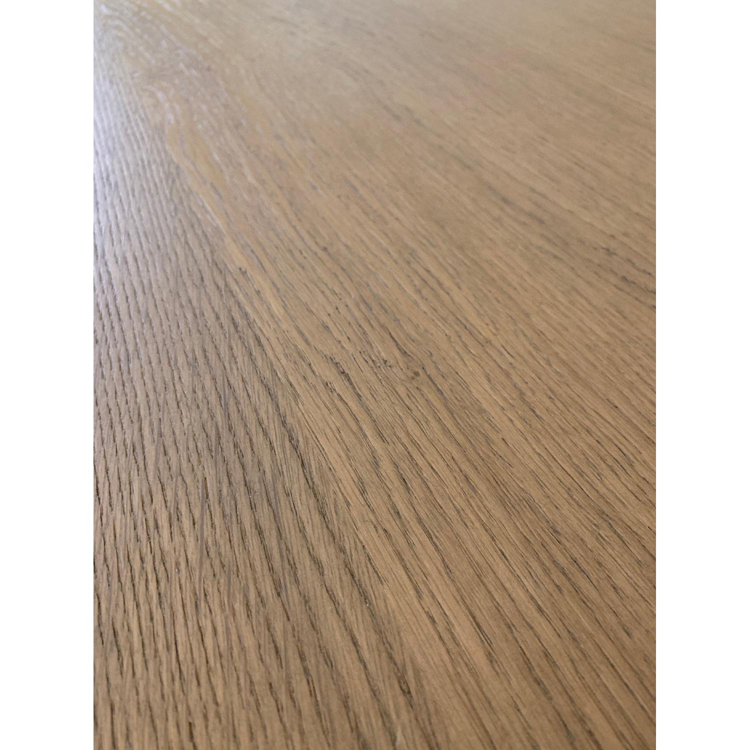 Restoration Hardware French Partner's Desk in Dry Oak - image-5