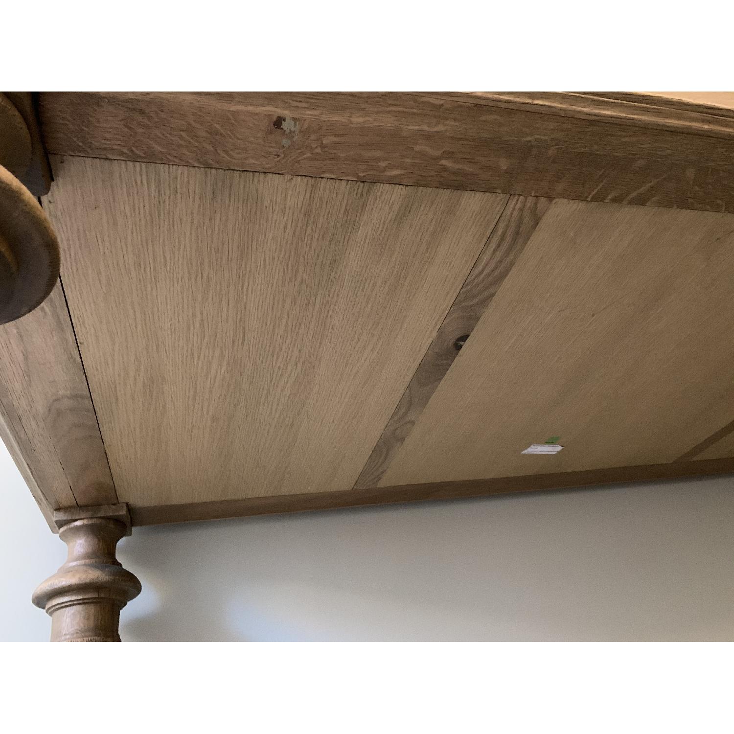 Restoration Hardware French Partner's Desk in Dry Oak - image-11