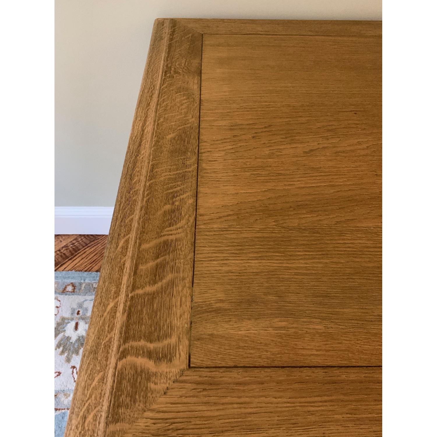 Restoration Hardware French Partner's Desk in Dry Oak - image-15