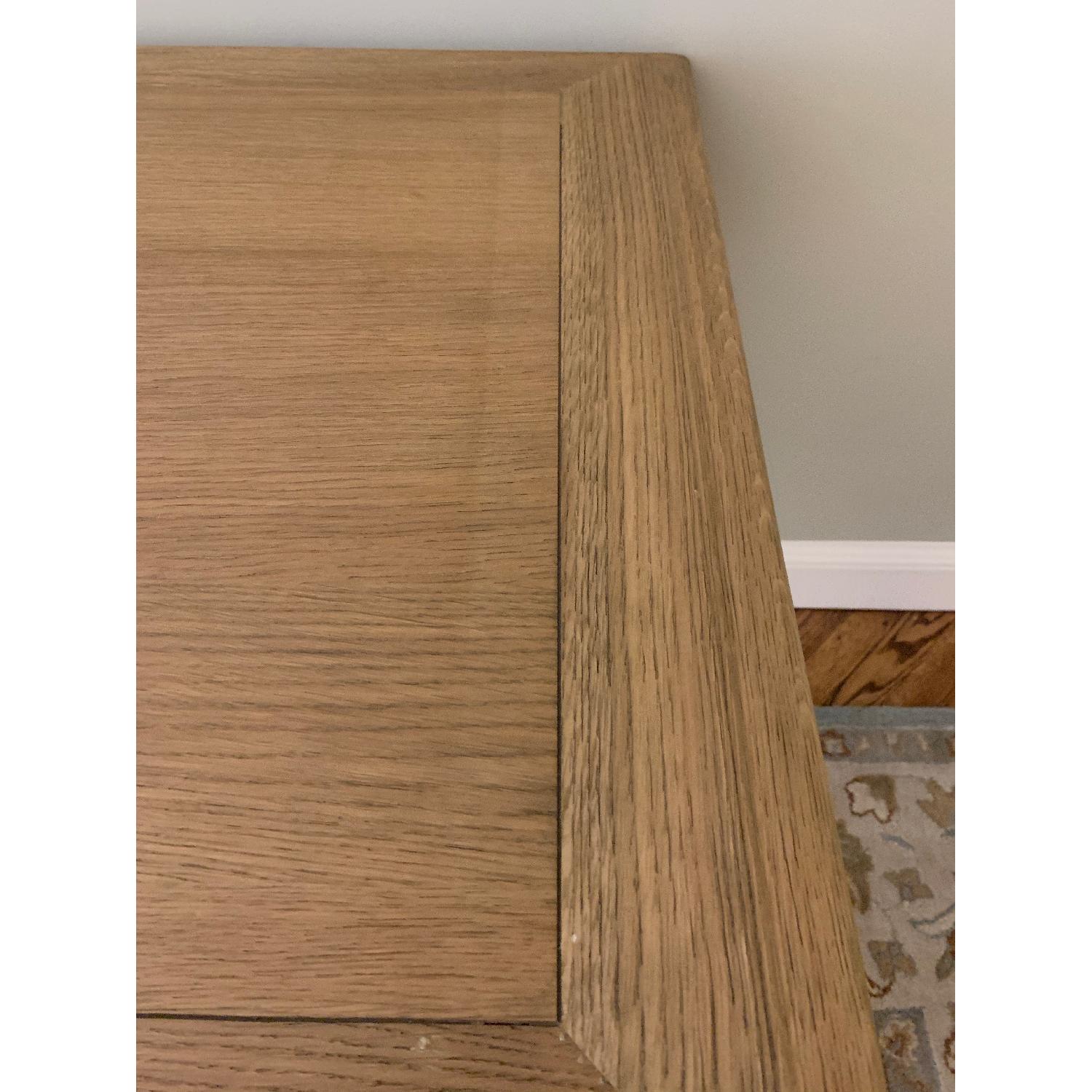 Restoration Hardware French Partner's Desk in Dry Oak - image-13