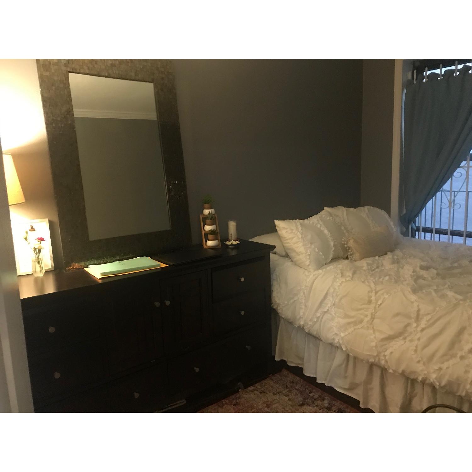 Dark Brown Bedroom Dresser - image-6