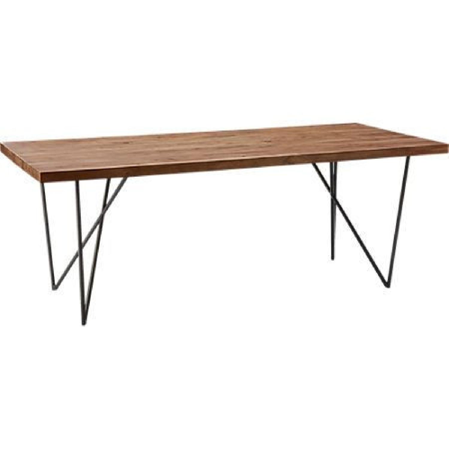 CB2 Dylan Dining Table w/ 2 Benches - image-6