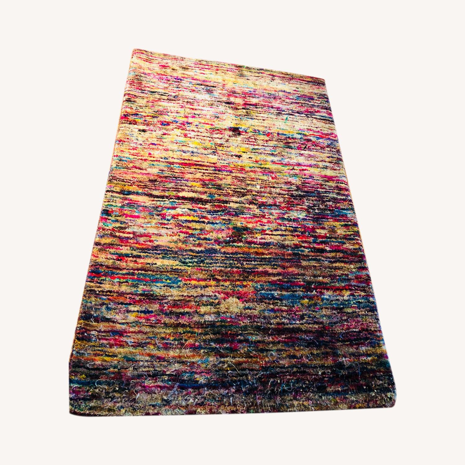 ABC Multicolored Carpet small Rug - image-0