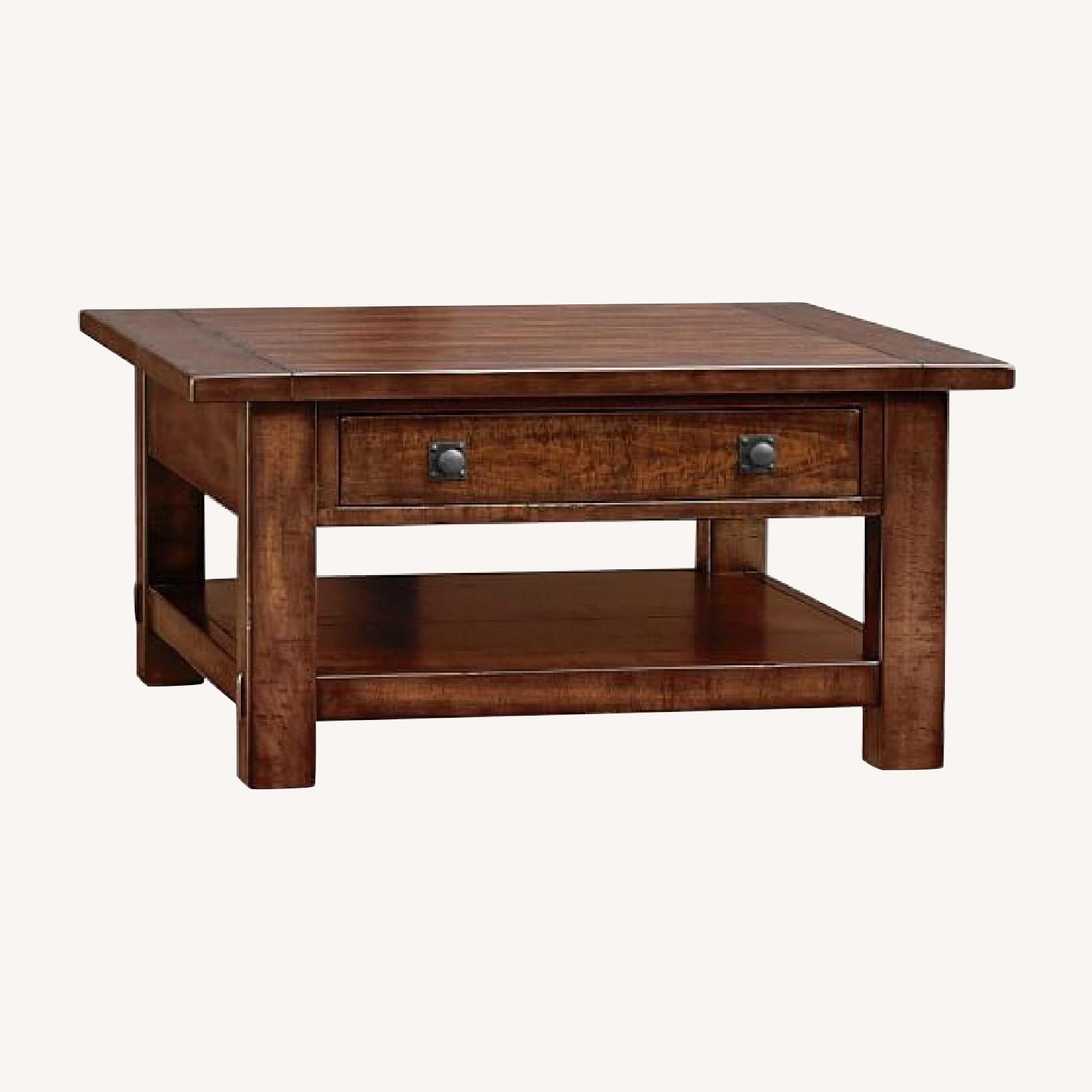 Pottery Barn Benchwright Square Coffee Table - image-4