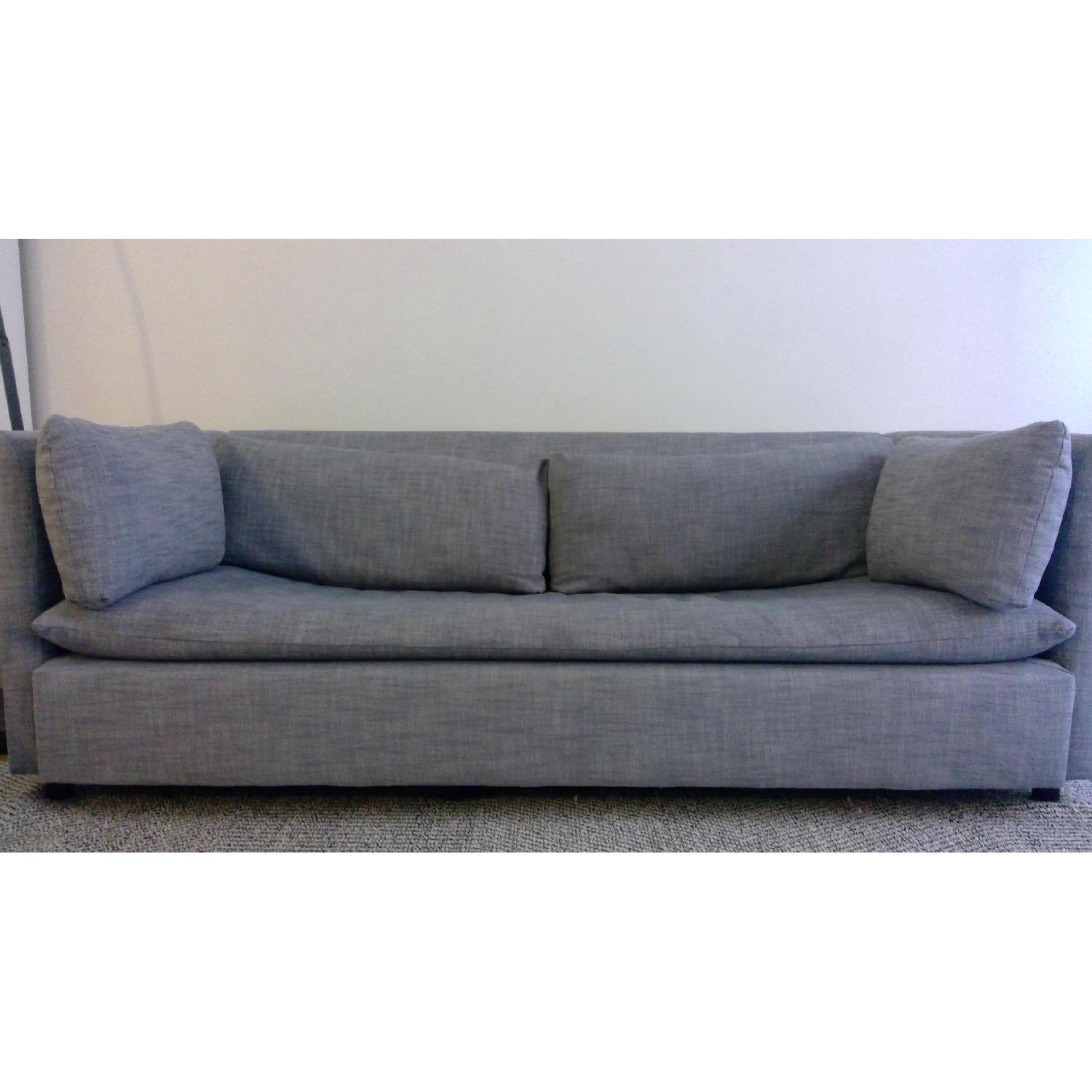 West Elm Shelter Queen Sleeper Sofa - image-0