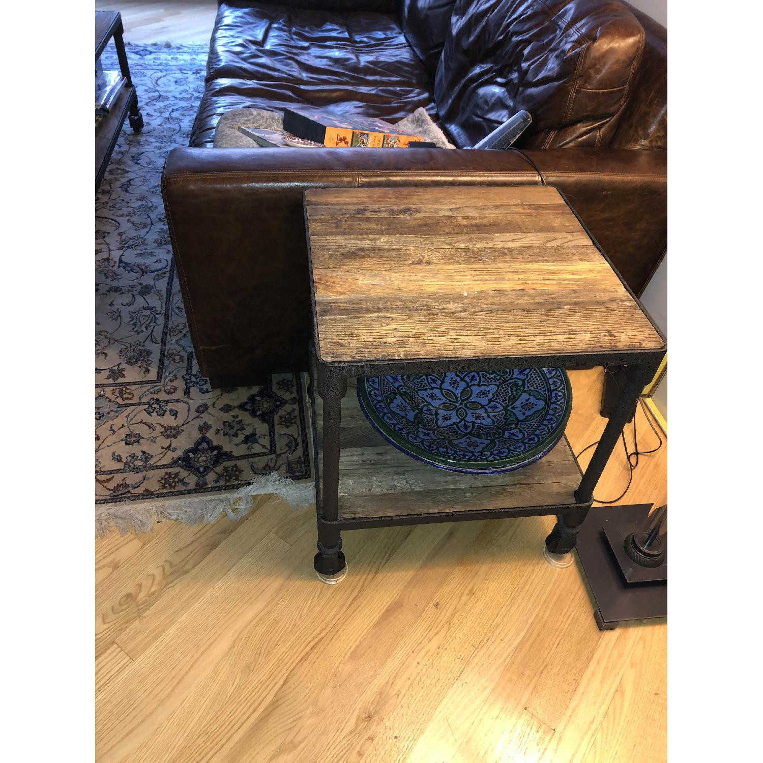 Restoration Hardware Dutch Industrial Side Tables - image-1