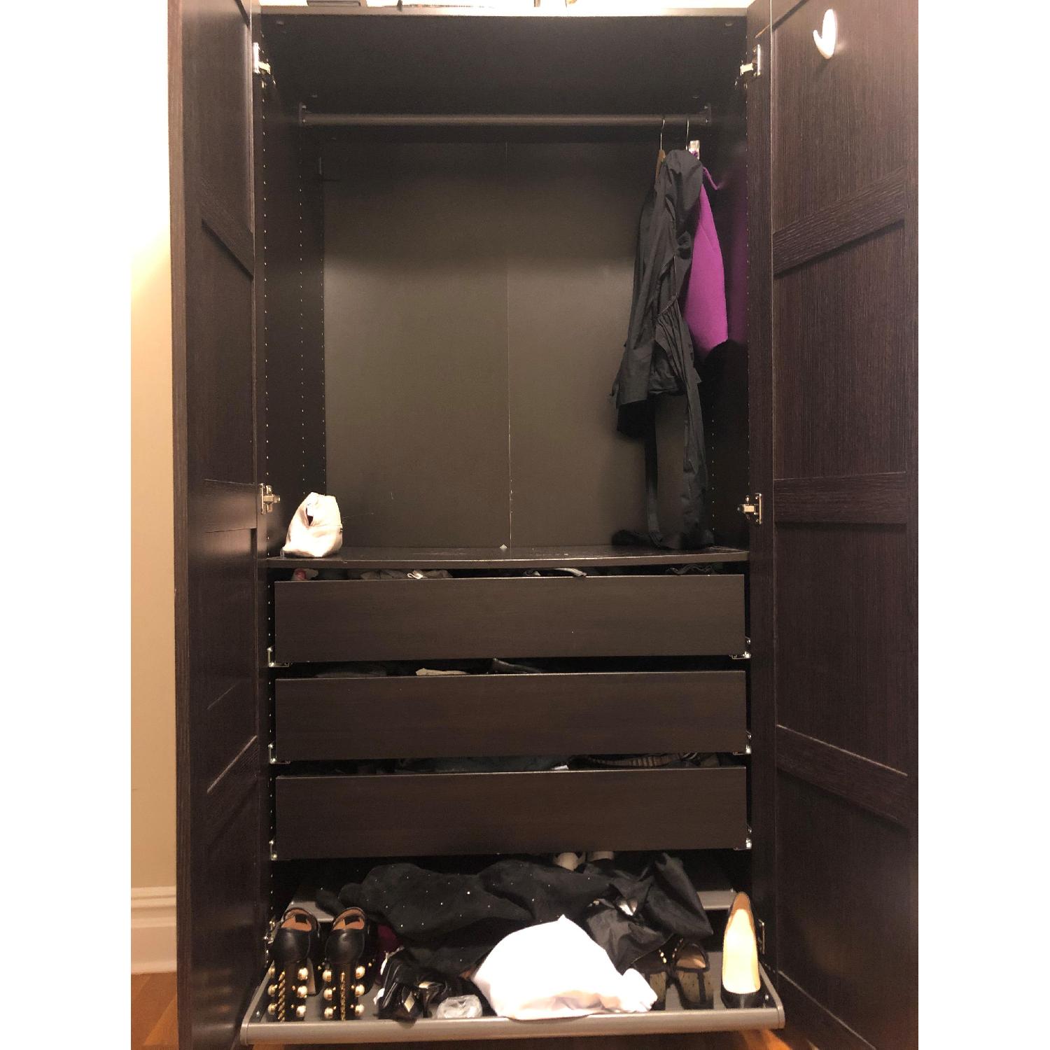Dark Brown Wardrobe - image-2