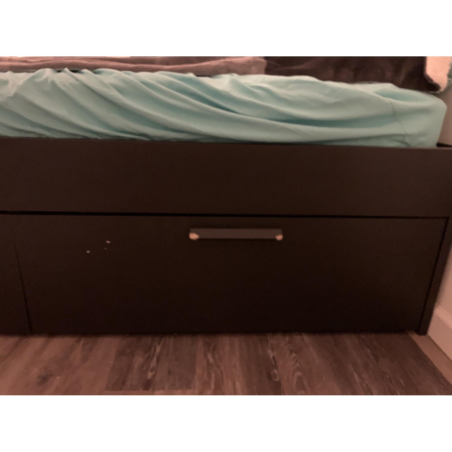 Ikea Brimes Full Size Storage Bed - image-3
