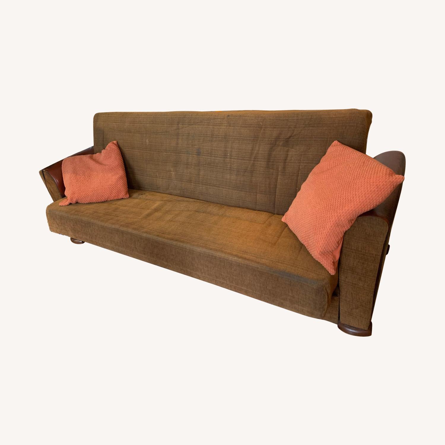 Istikbal Sofa Bed/Futon w/ Storage AptDeco