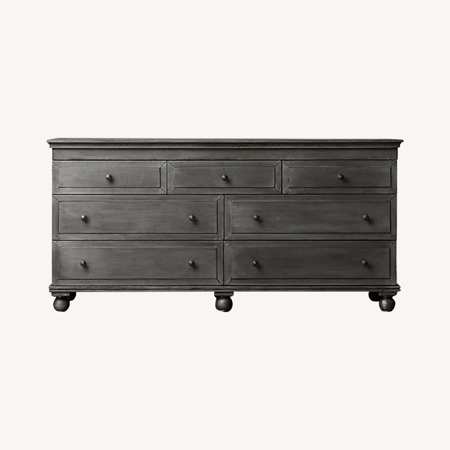 Restoration Hardware Zinc Dresser AptDeco