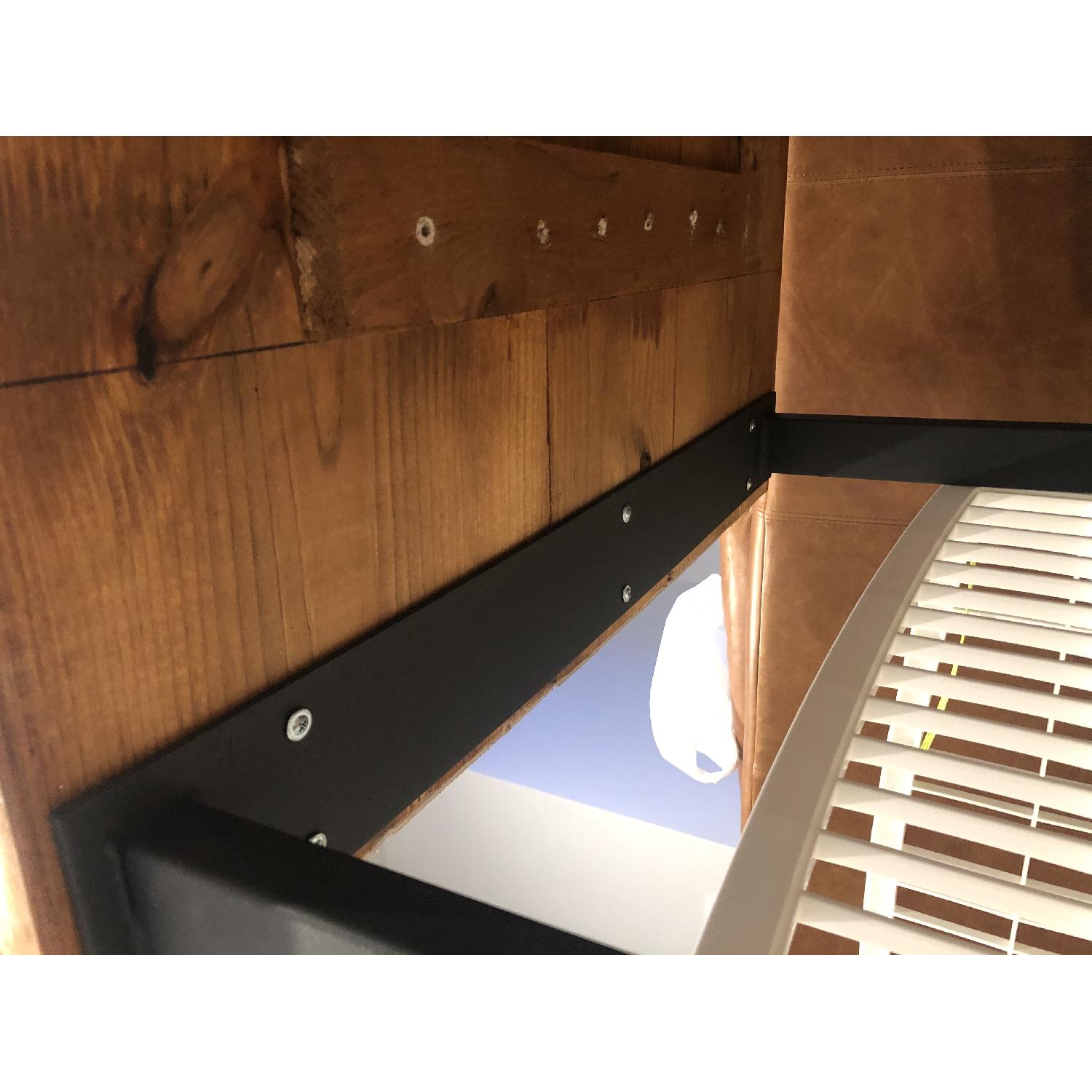 Reclaimed Wood & Metal Dining Table - image-5