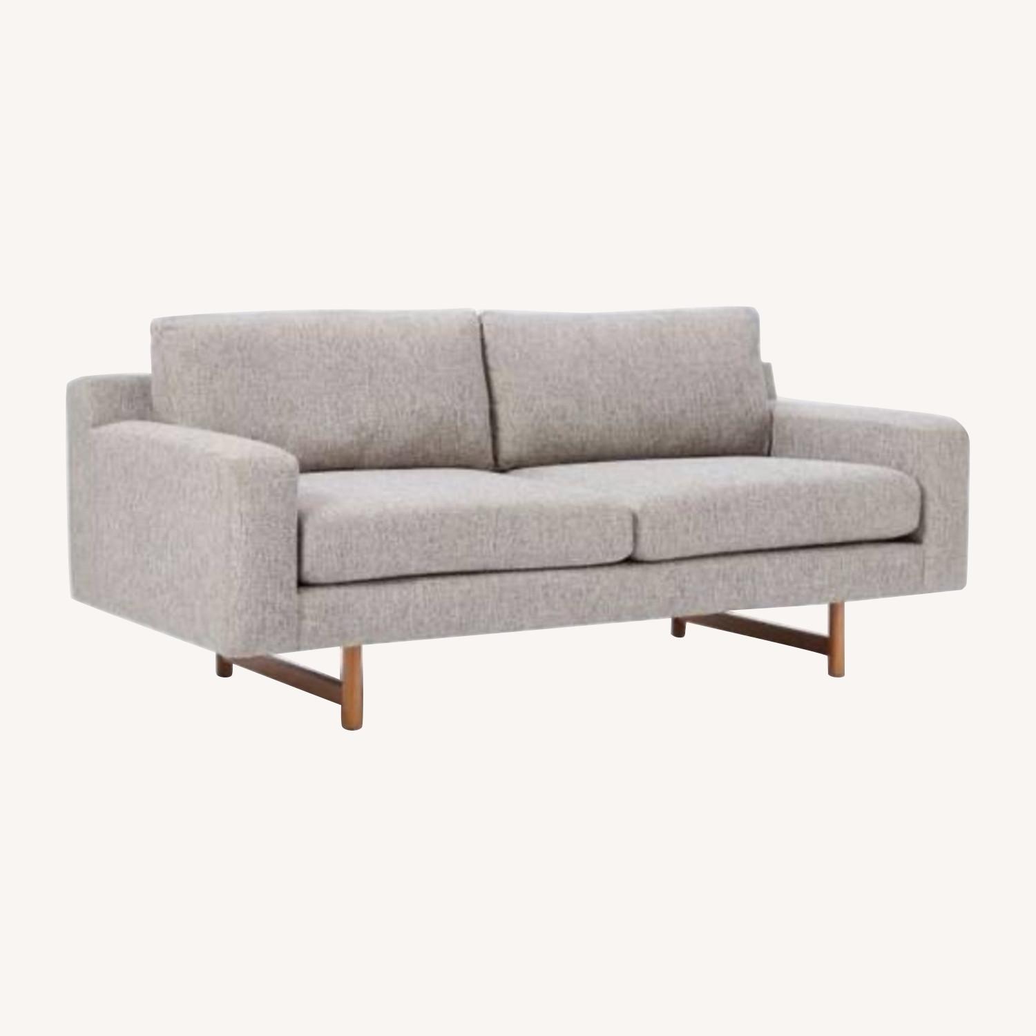 West Elm Eddy 74 sofa- grey - image-0