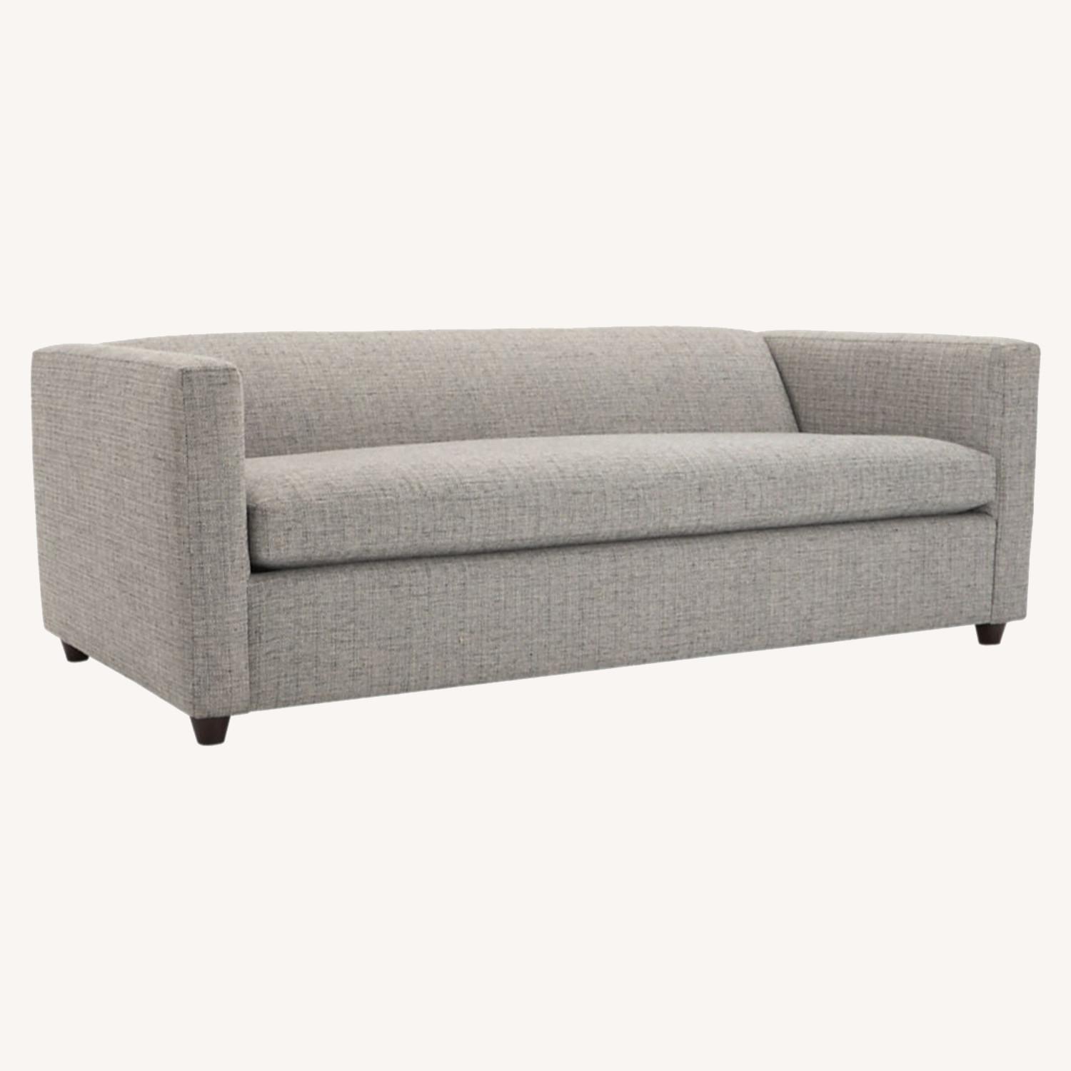 CB2 Movie Salt and Pepper Queen Sleeper Sofa AptDeco