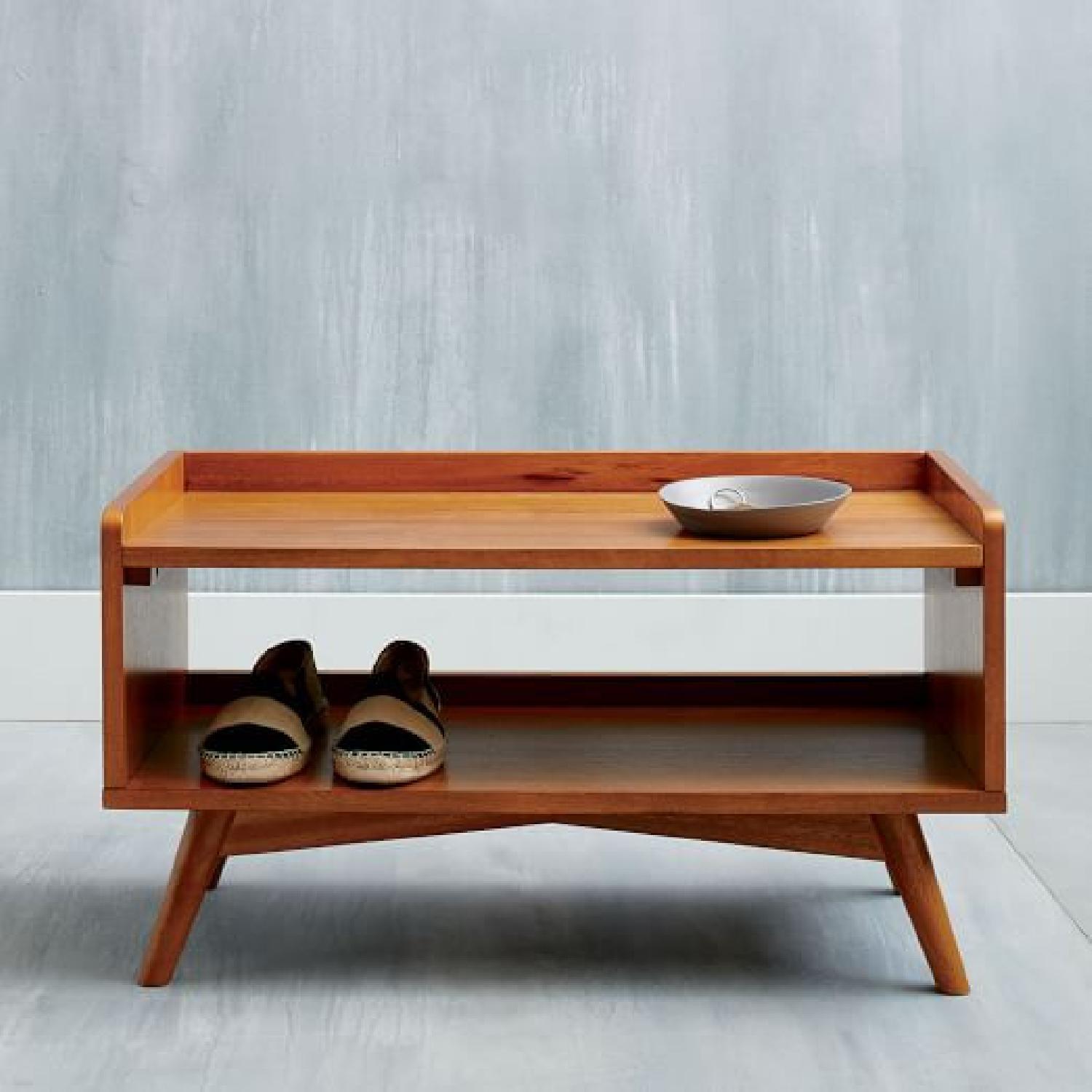 West Elm Mid Century Shoe Rack - image-5