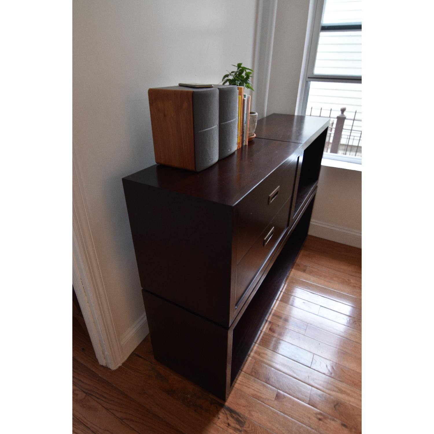 Crate & Barrel Modular Open Storage 3-Unit Set/Bookcase - image-7