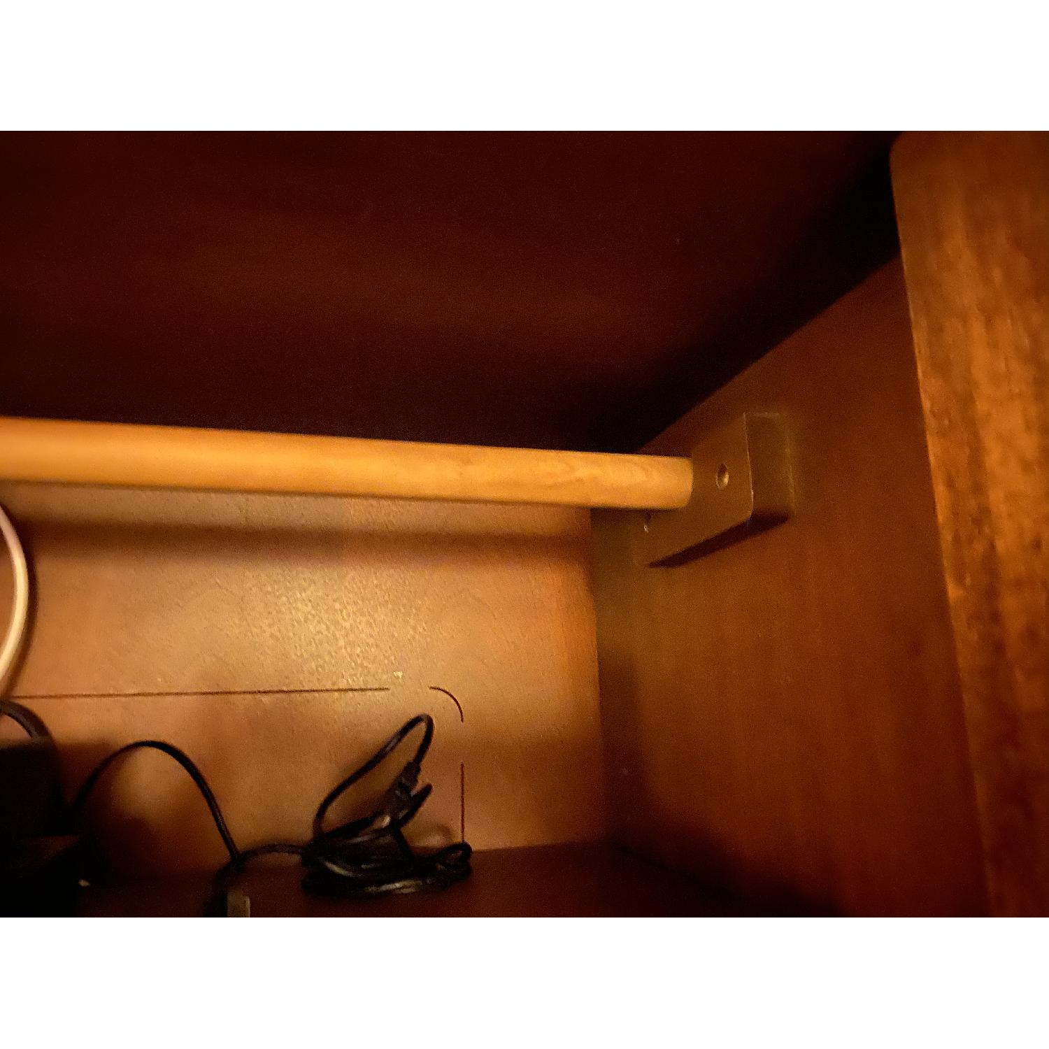 Cherry wood Armoire/ Entertainment center - image-6