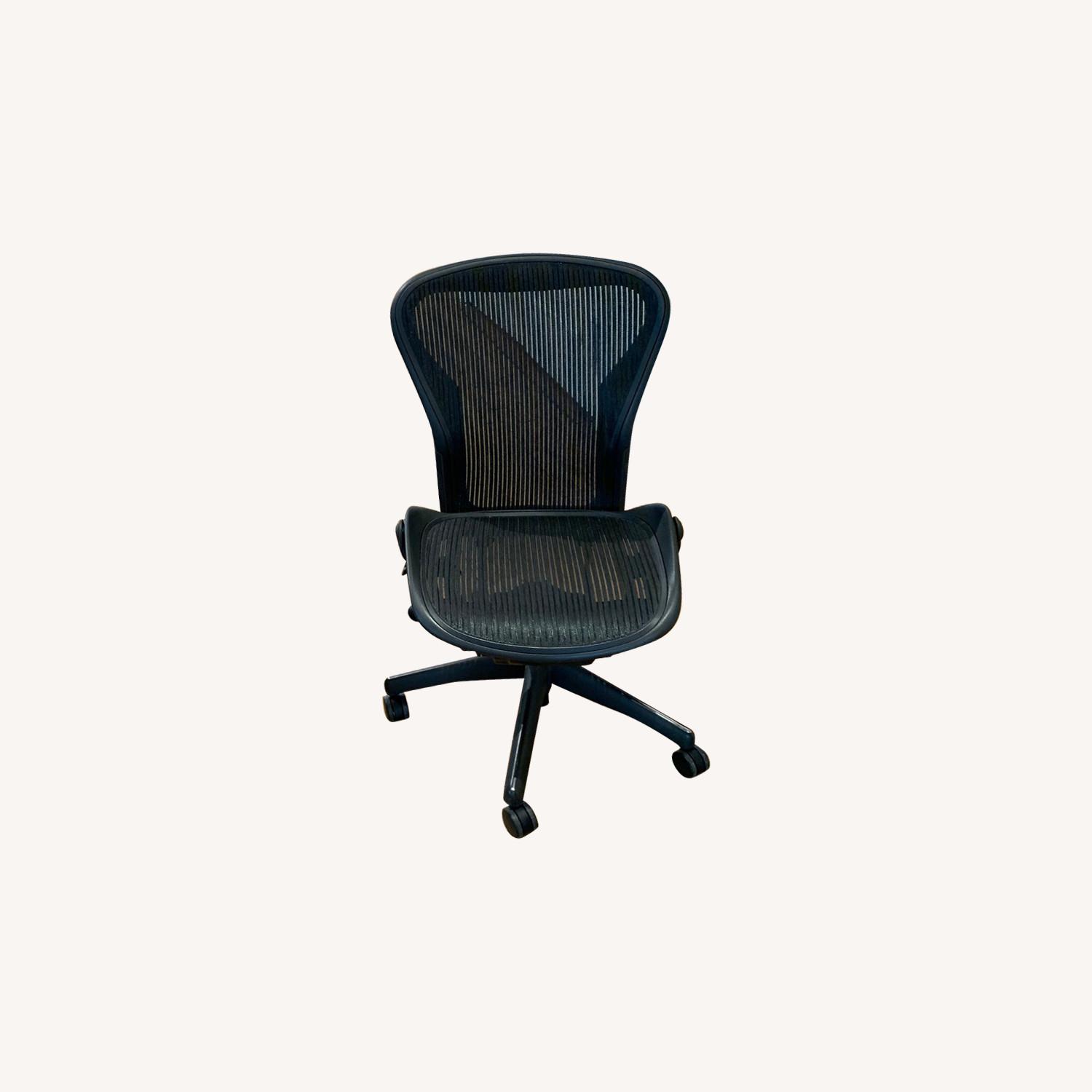 Herman Miller Aeron Chair Armless AptDeco