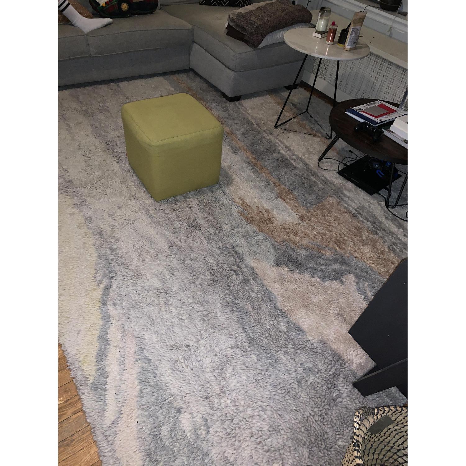 West Elm Marbled Wool Shag Rug 8x10 - image-6