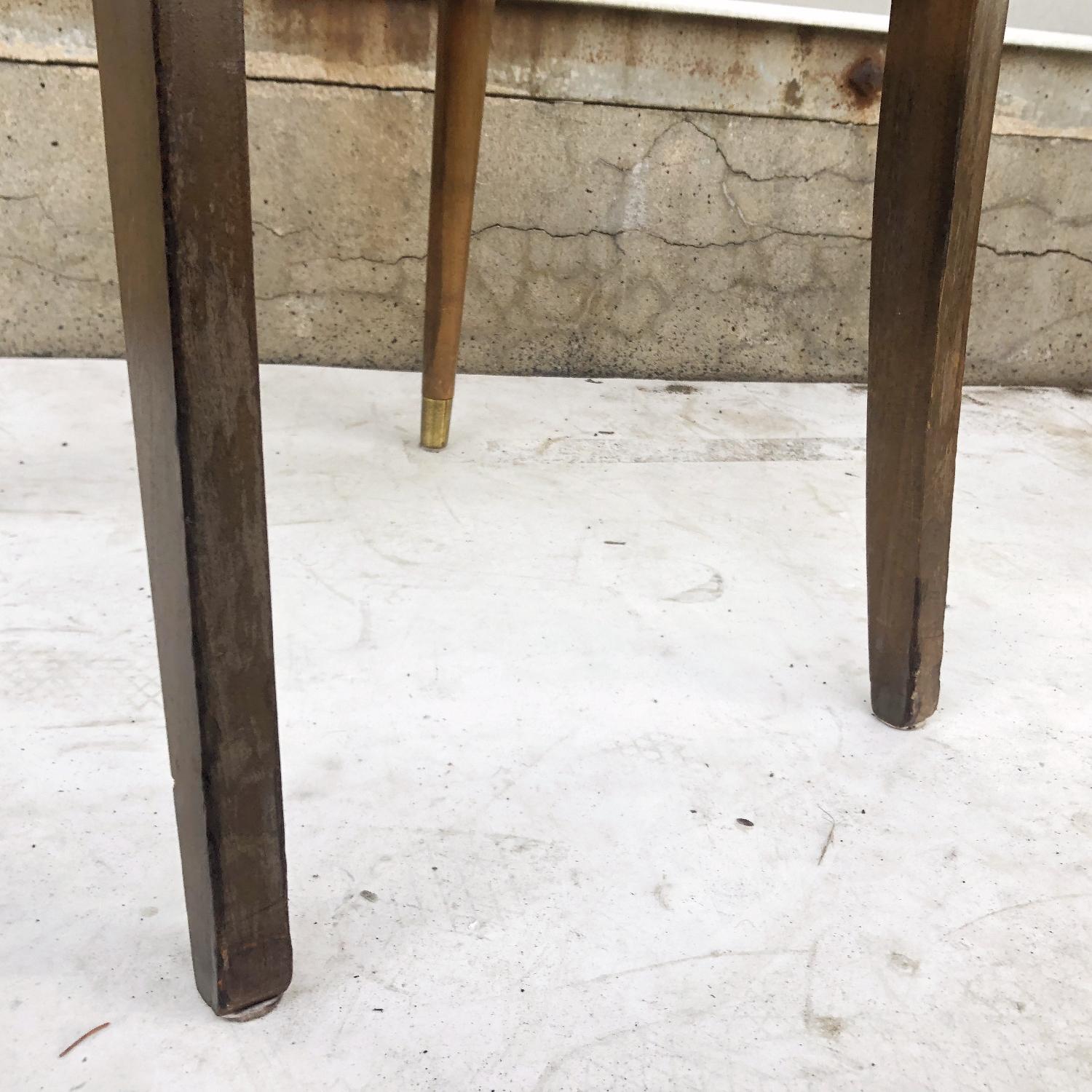 Mid-Century Modern Dining Room Set w/ Six Chairs - image-4