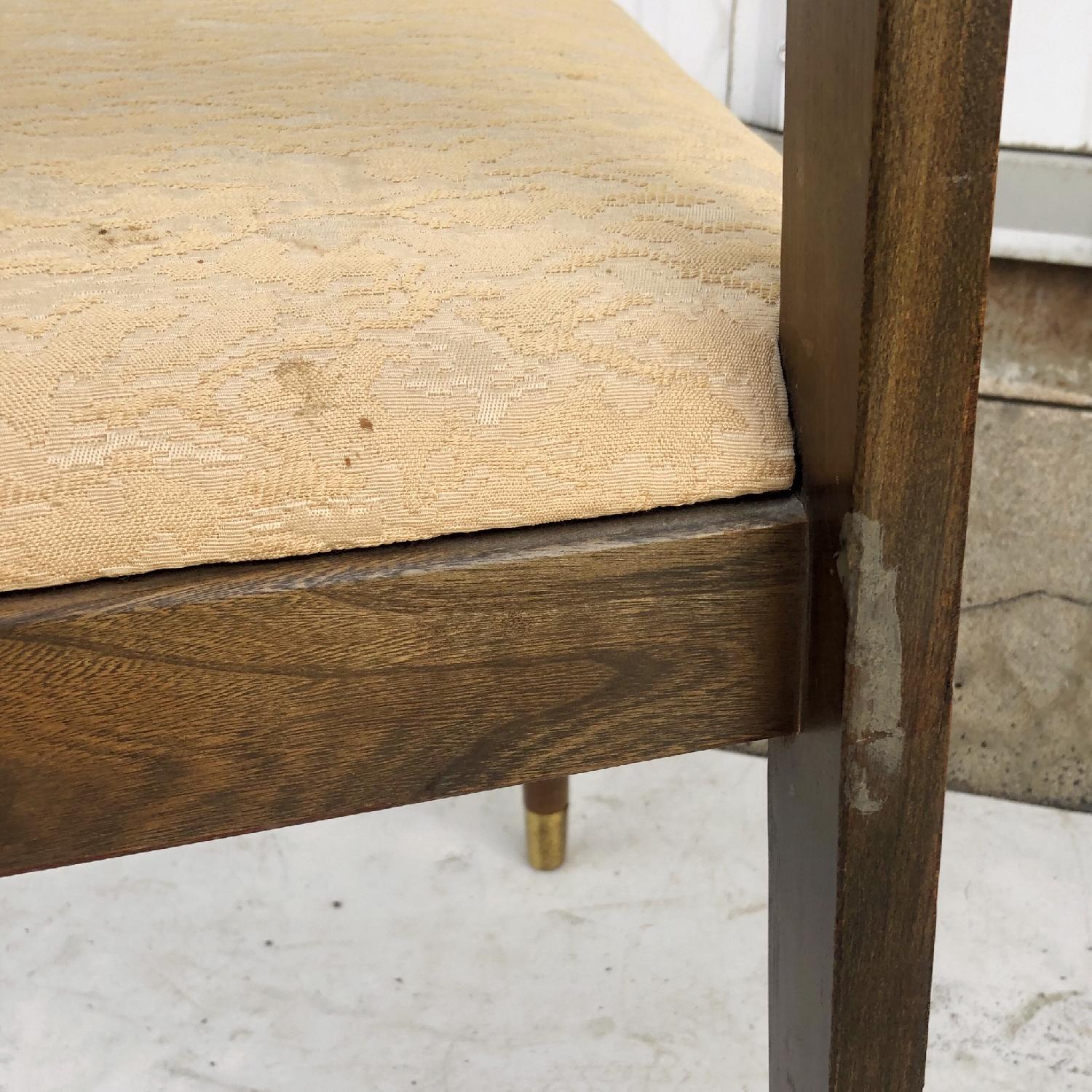 Mid-Century Modern Dining Room Set w/ Six Chairs - image-7