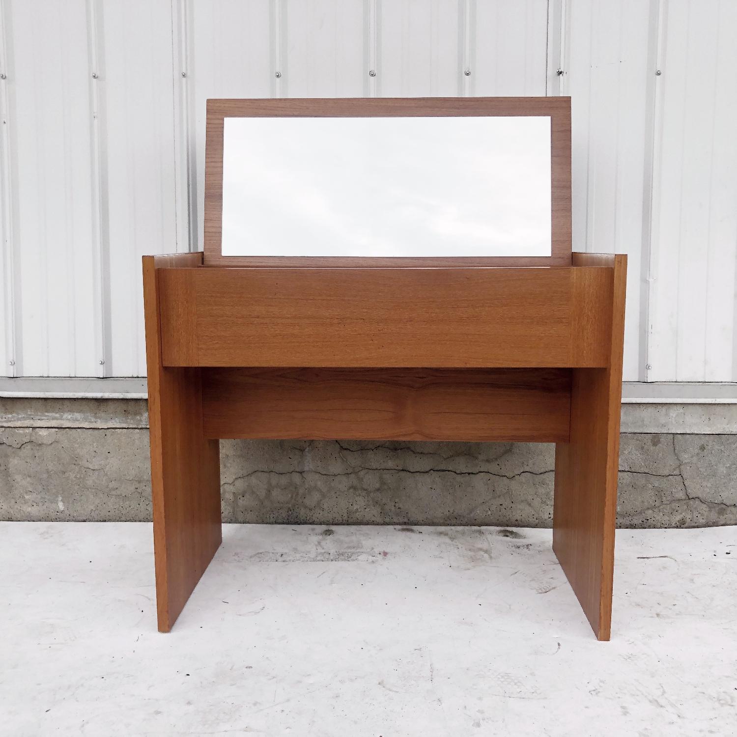 Scandinavian Modern Flip Top Vanity - image-5