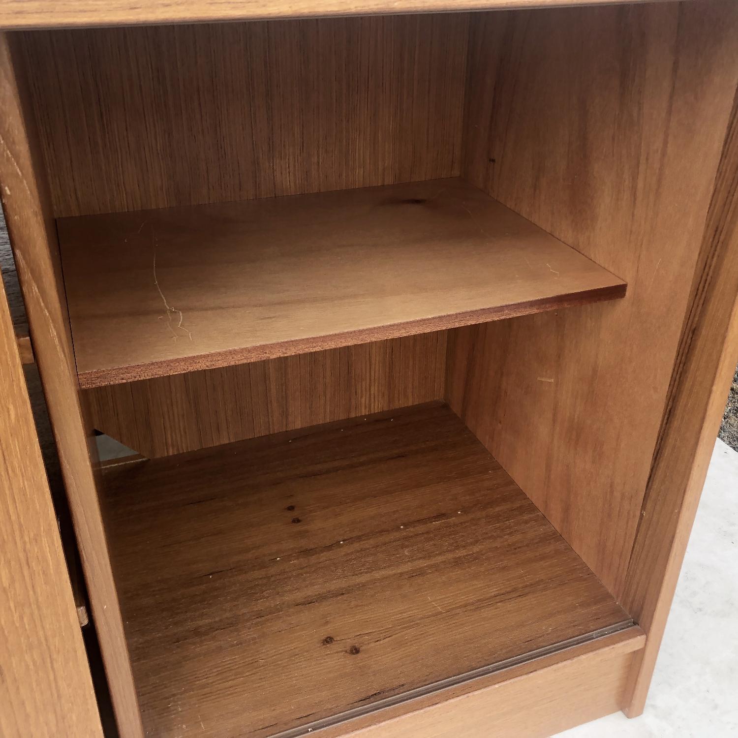 Scandinavian Modern Credenza or Console in Teak - image-3