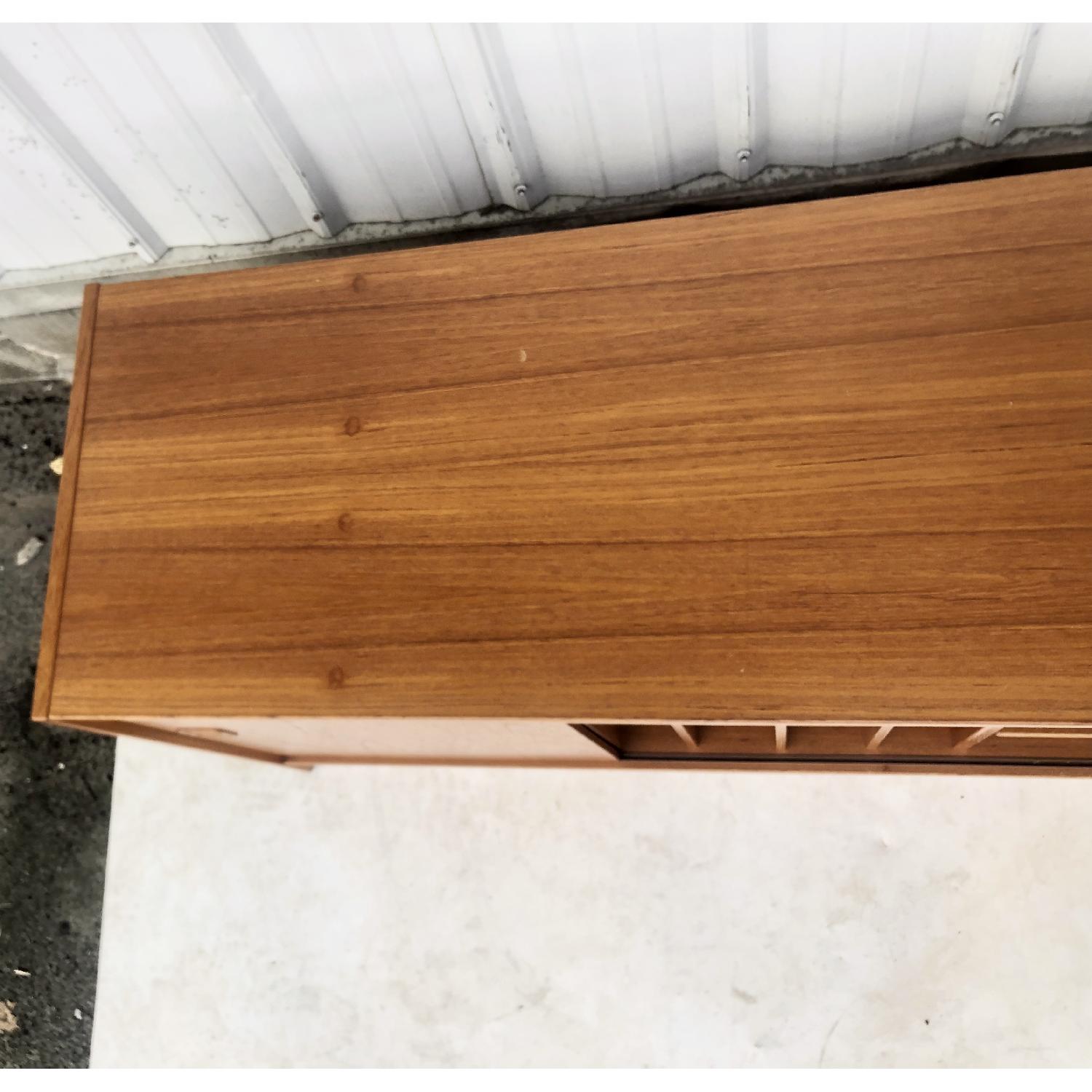 Scandinavian Modern Credenza or Console in Teak - image-12