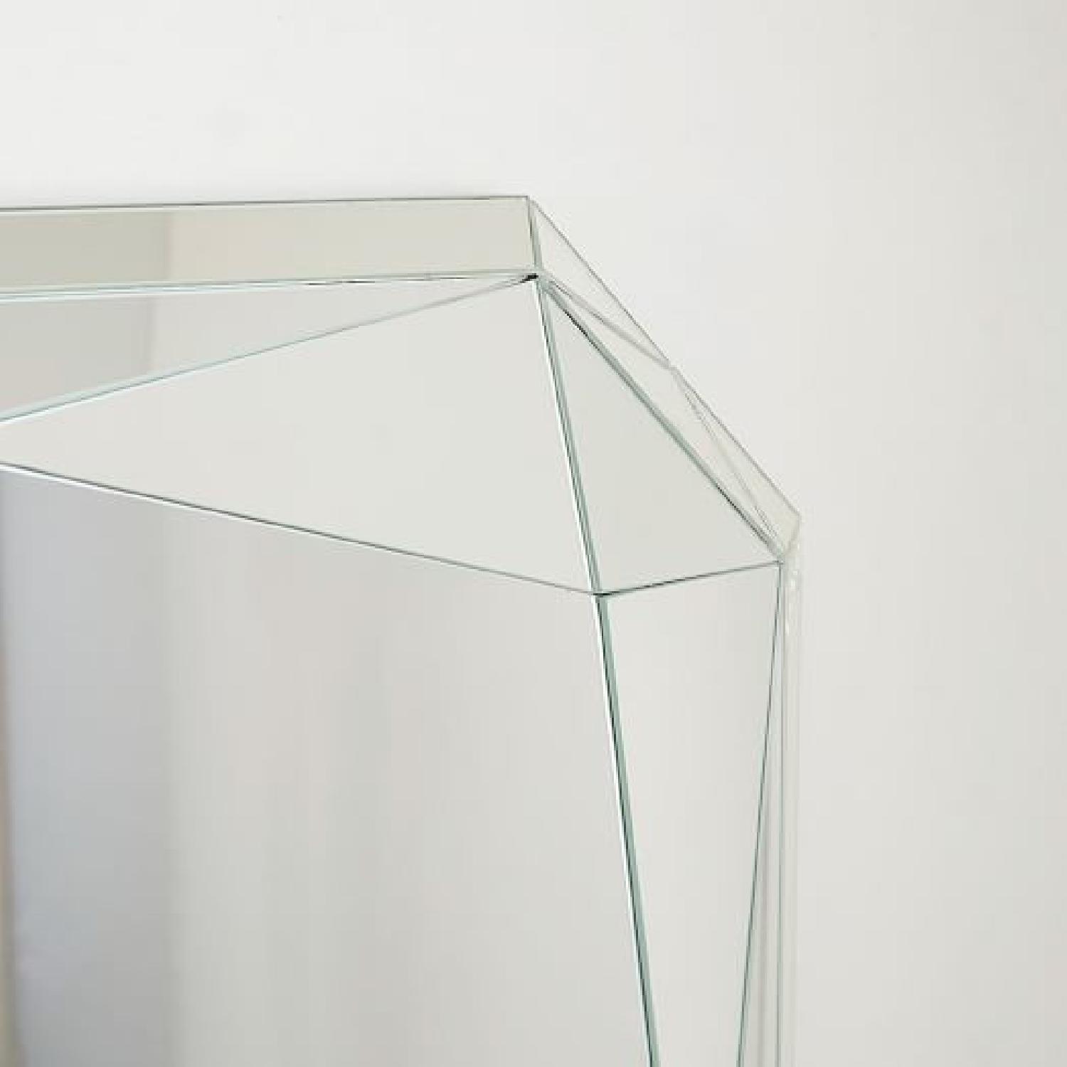 West Elm 30" Faceted Wall Mirror - image-3