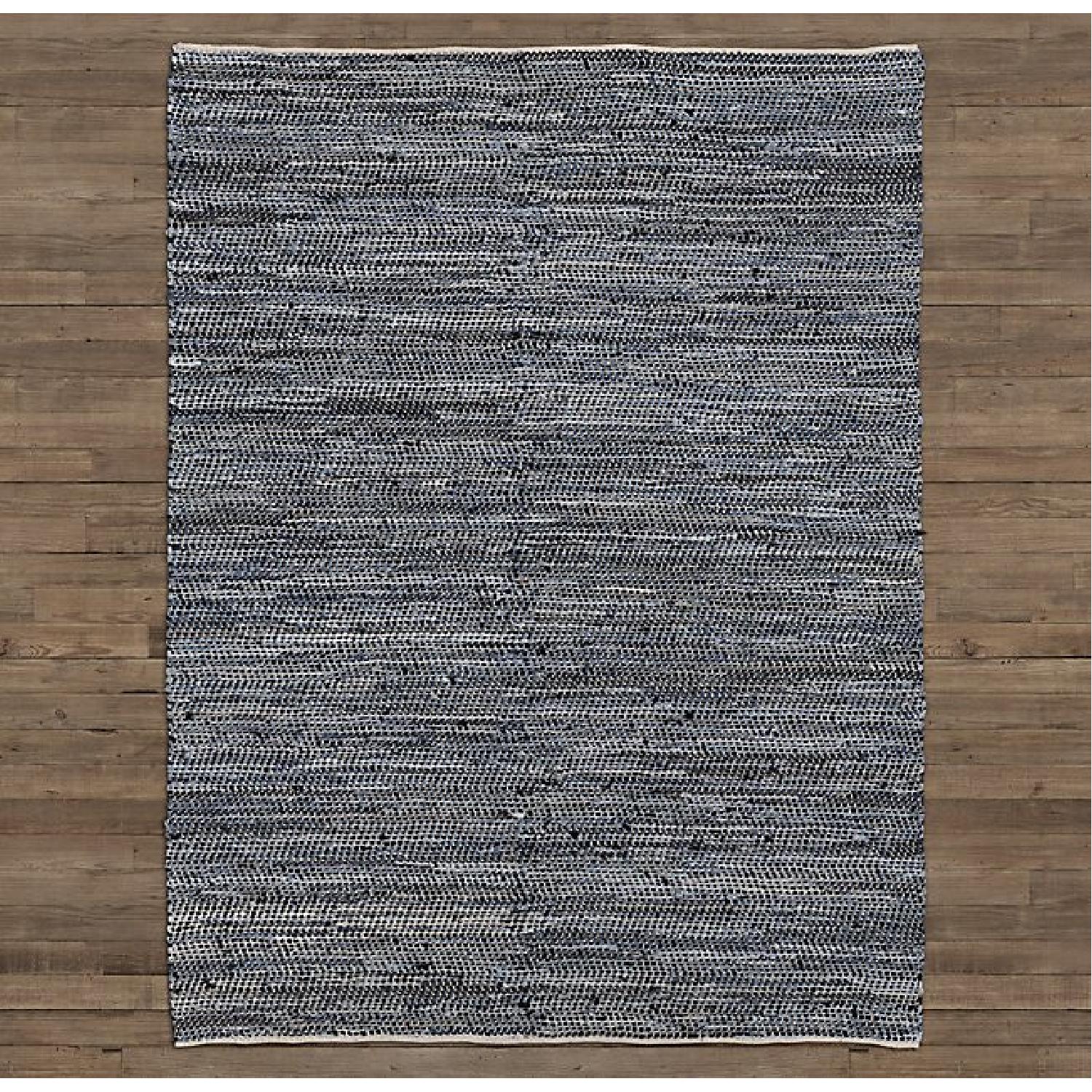 Restoration Hardware Denim Rug 5'x8' - image-5