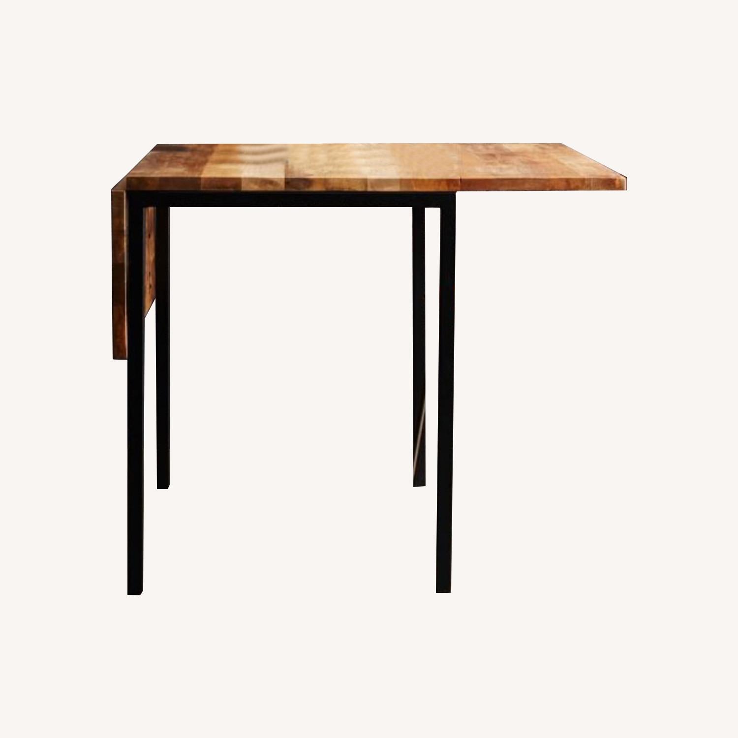 West Elm Drop Leaf Expandable Table - image-0