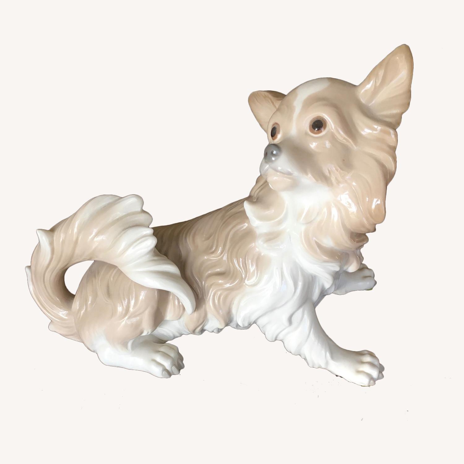 X Large Lladro Signed Papillon Figurine Ret - image-0