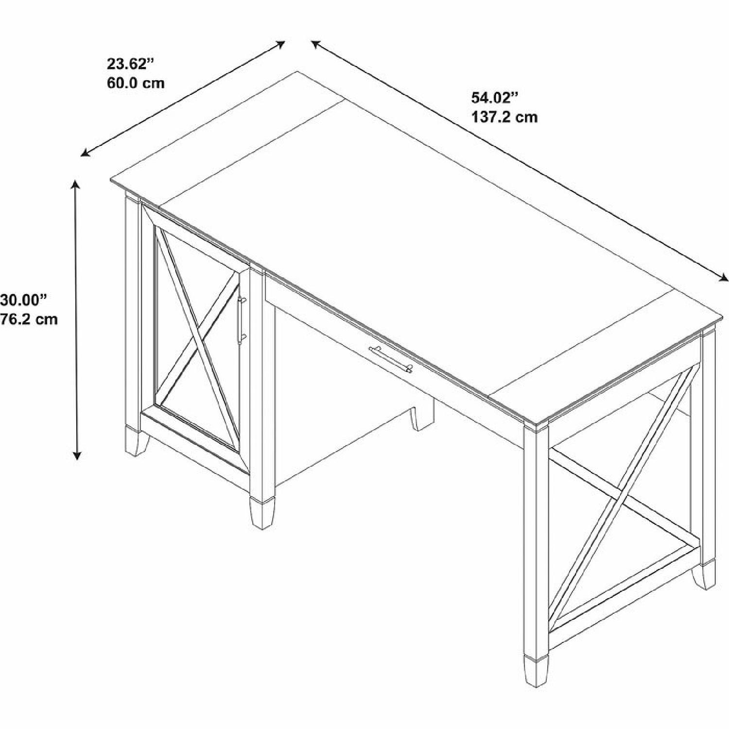Beachcrest Home Cyra Desk & 2-Drawer Lateral Filing Cabinet - image-4