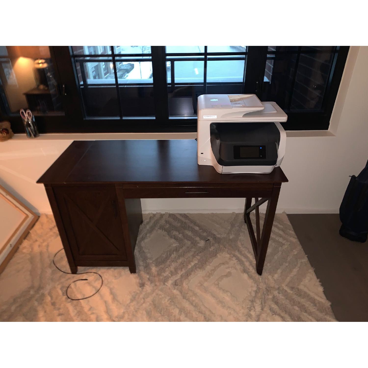 Beachcrest Home Cyra Desk & 2-Drawer Lateral Filing Cabinet - image-6