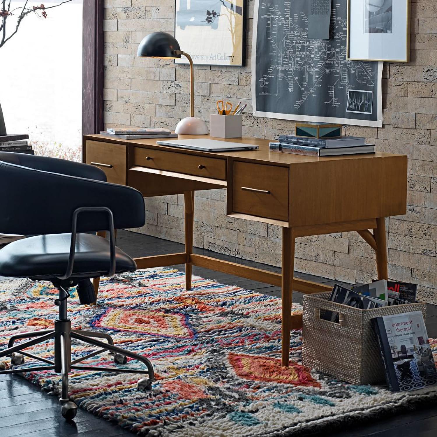 West Elm Midcentury Desk - image-2