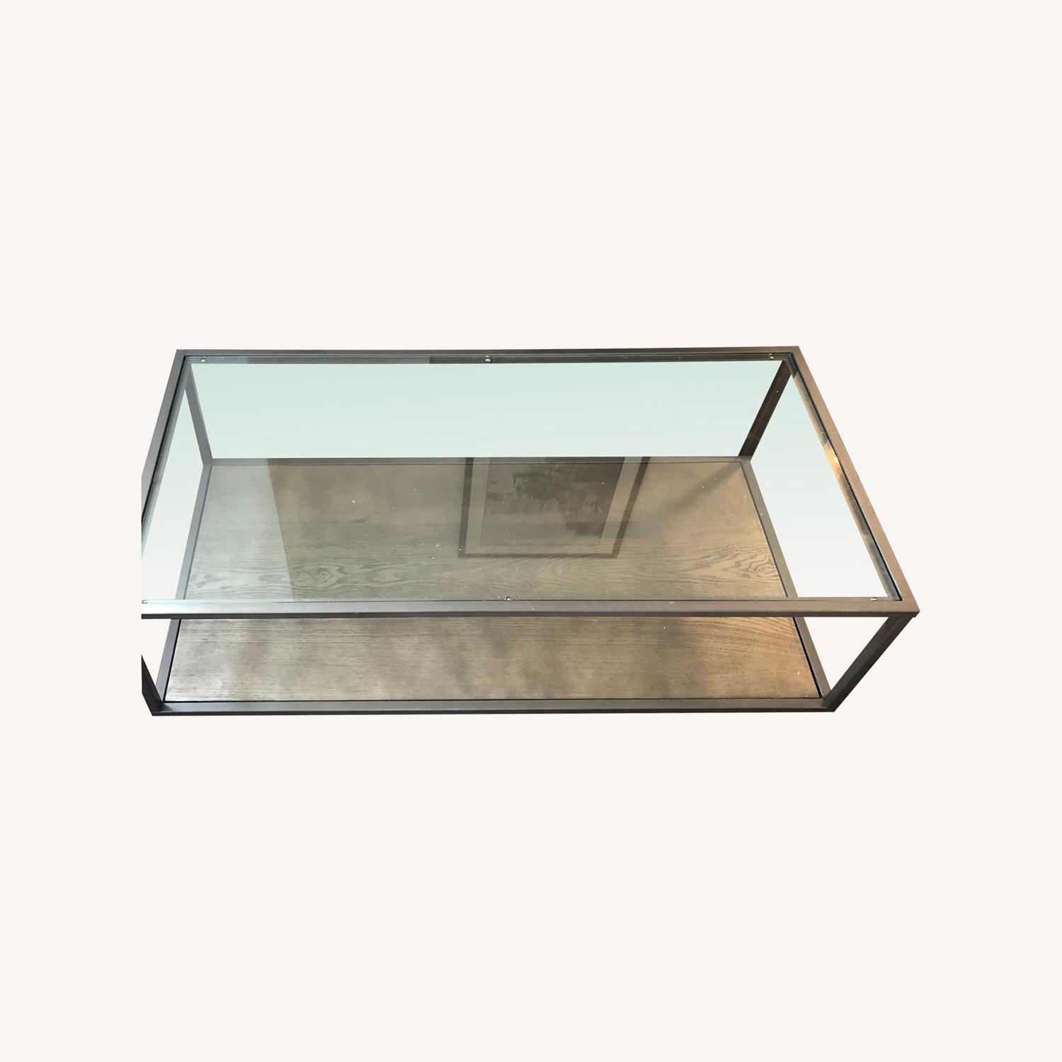 Glass CB2 Coffee Table AptDeco