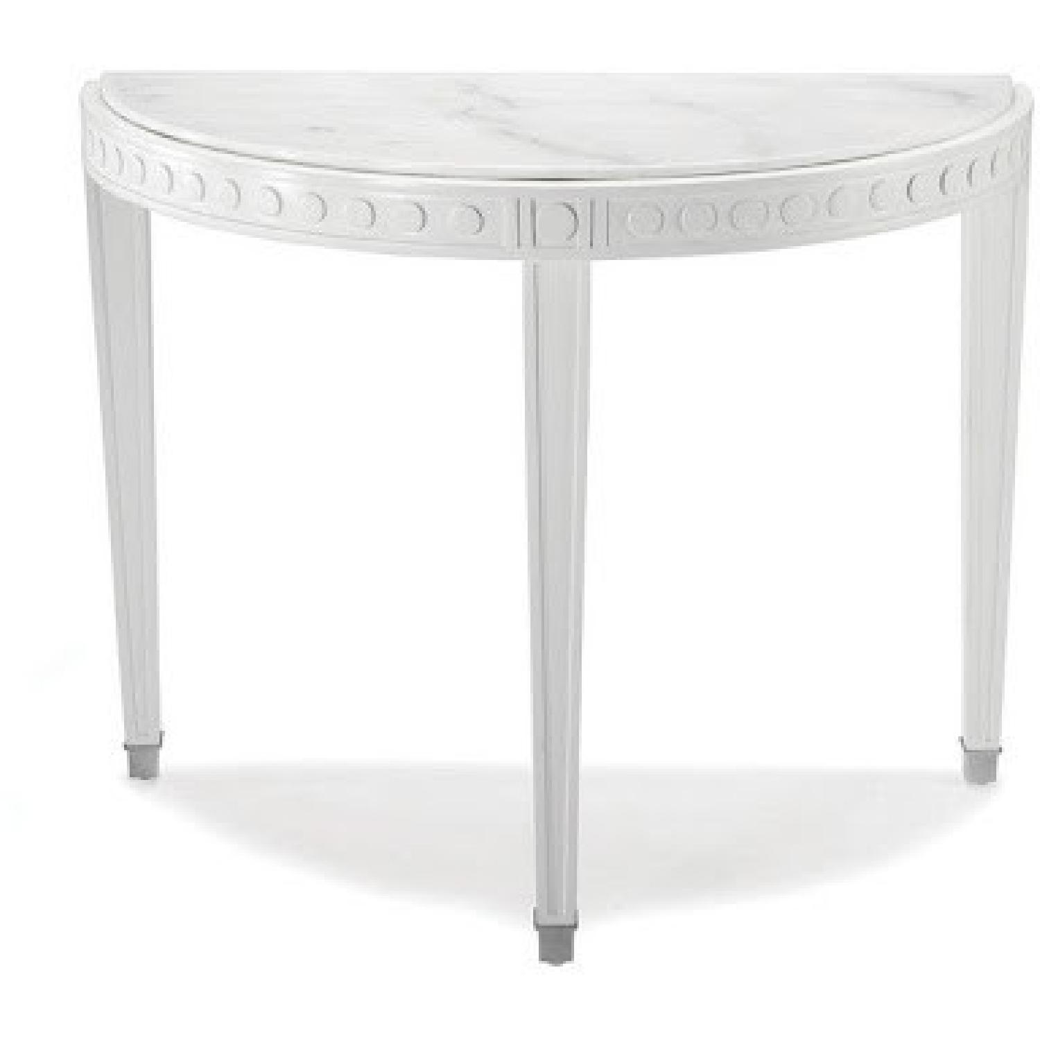Glam Jonathan Adler Demilune Table - image-4