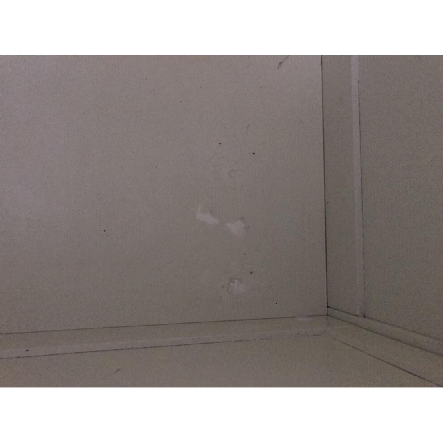 White Hallway Storage Bench with Hinged Lid - image-13