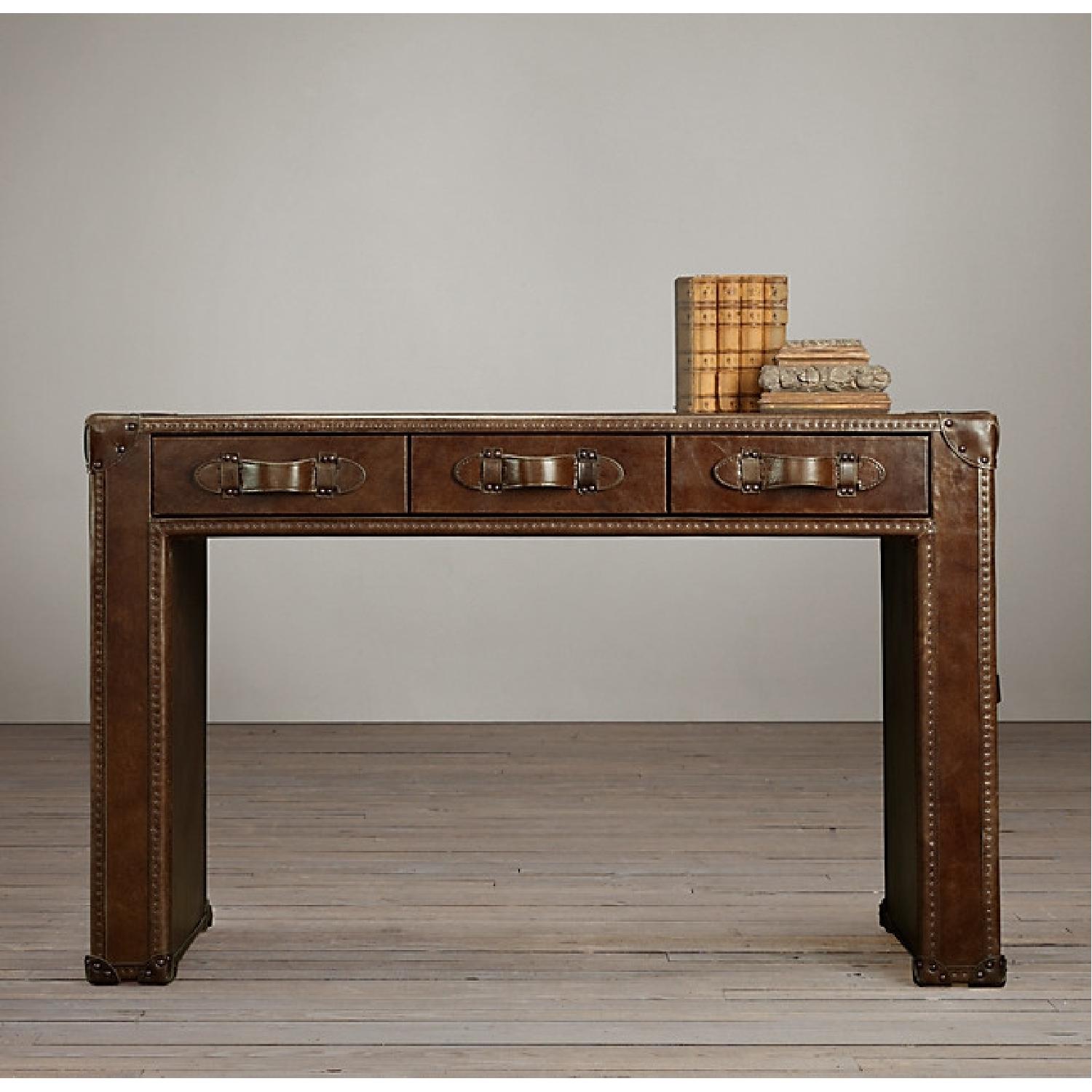 Restoration Hardware Mayfair Steamer Desk AptDeco