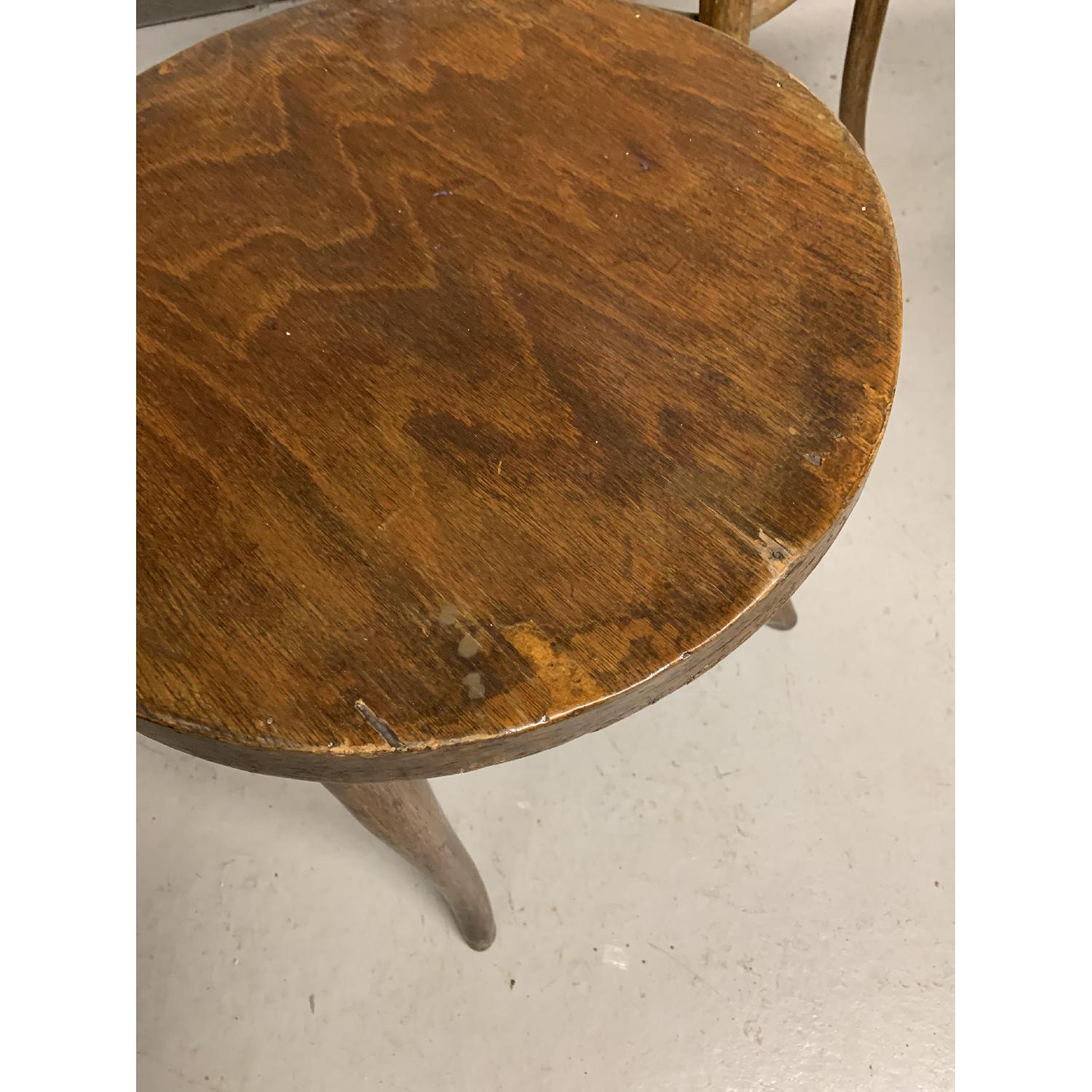 SET OF SIX ANTIQUE BENTWOOD CAFE CHAIRS - image-4