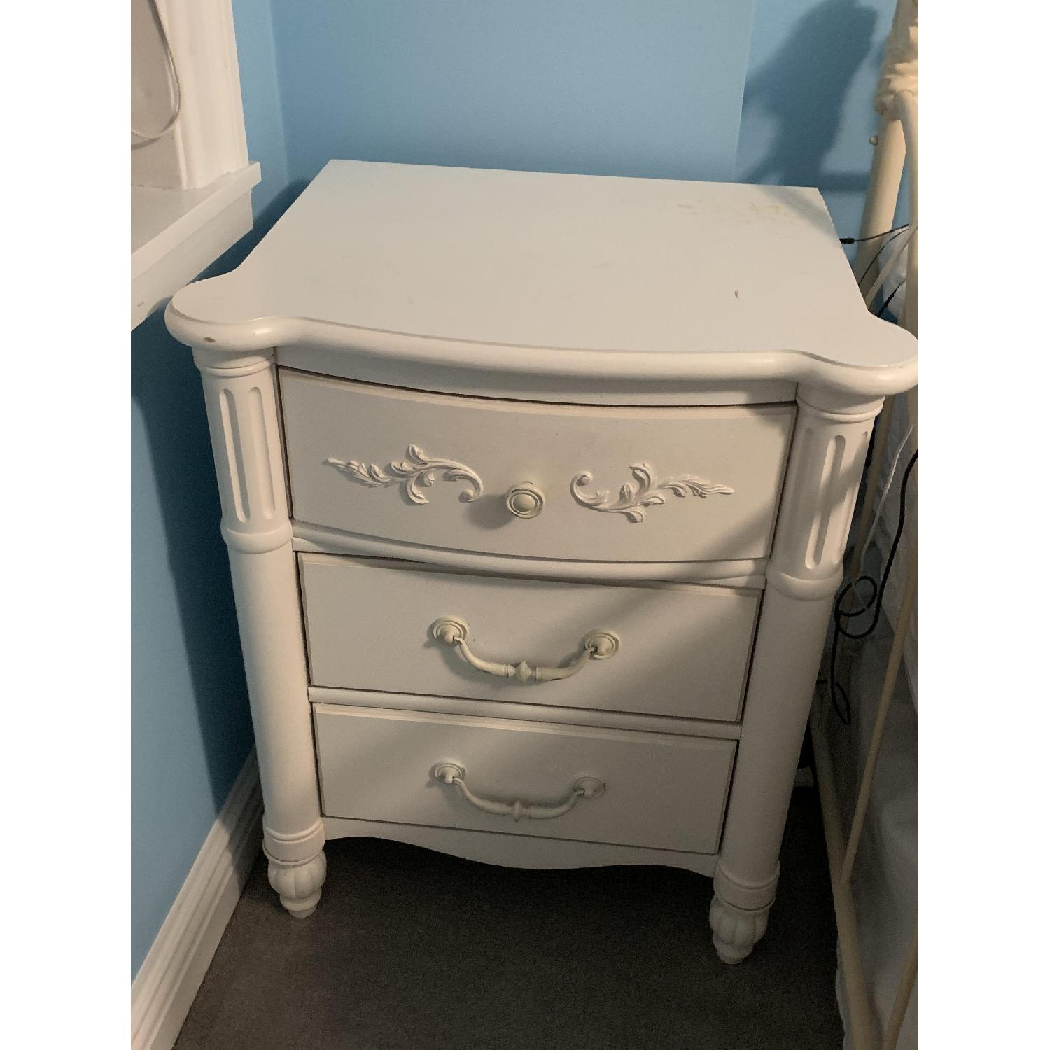 Stanley Young America White Nighttable - image-1