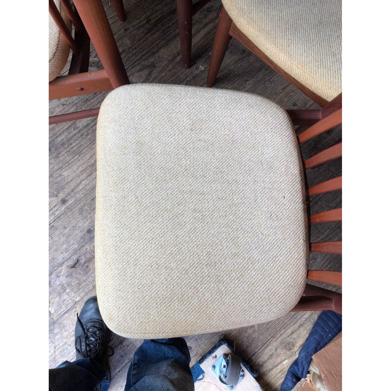 Benny Linden Vintage Thai Teak 4 Dining Chairs - image-7