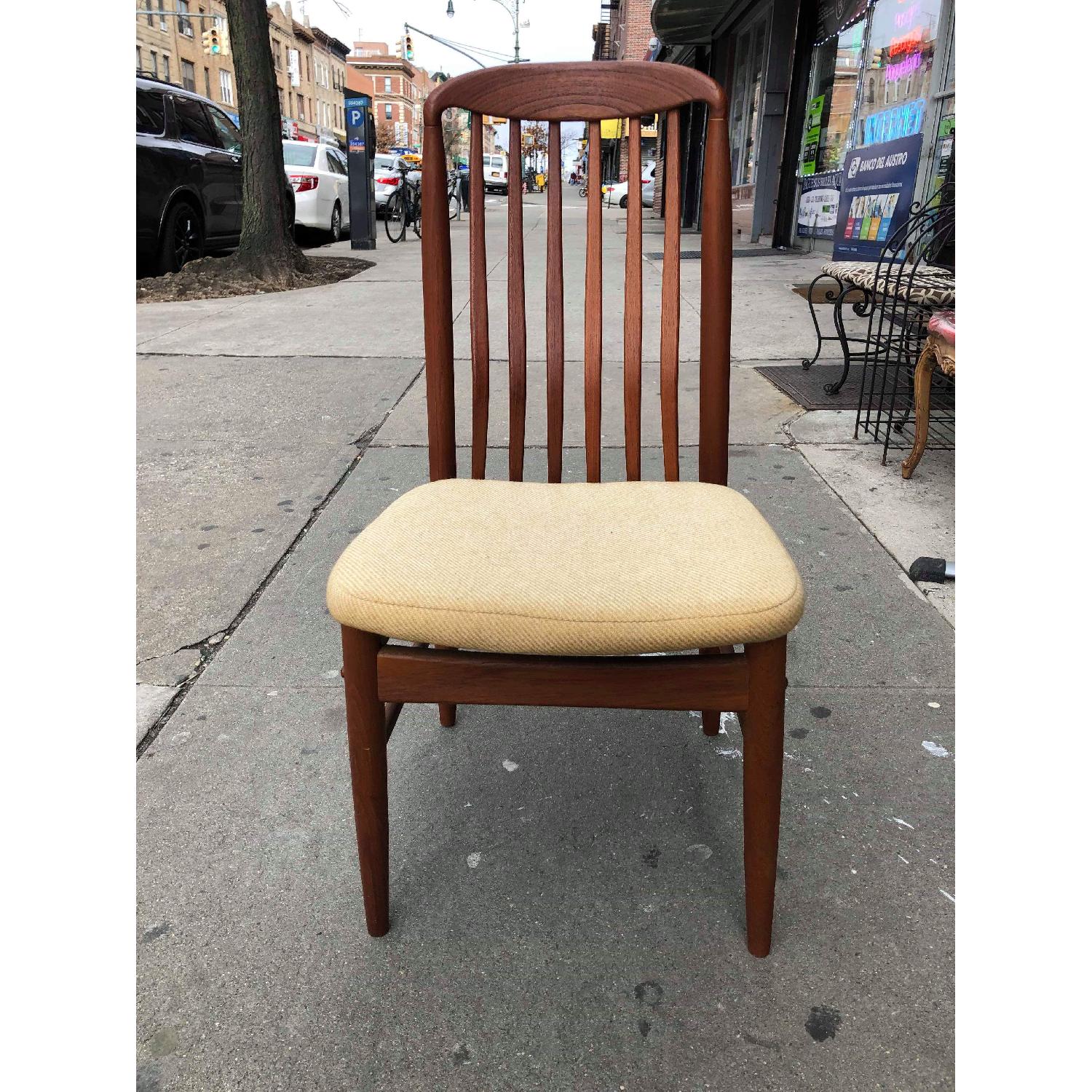 Benny Linden Vintage Thai Teak 4 Dining Chairs - image-12