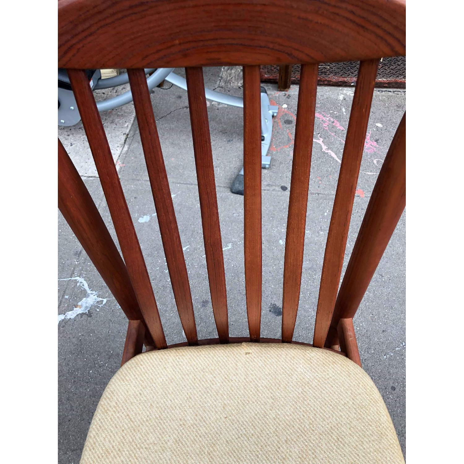 Benny Linden Vintage Thai Teak 4 Dining Chairs - image-16