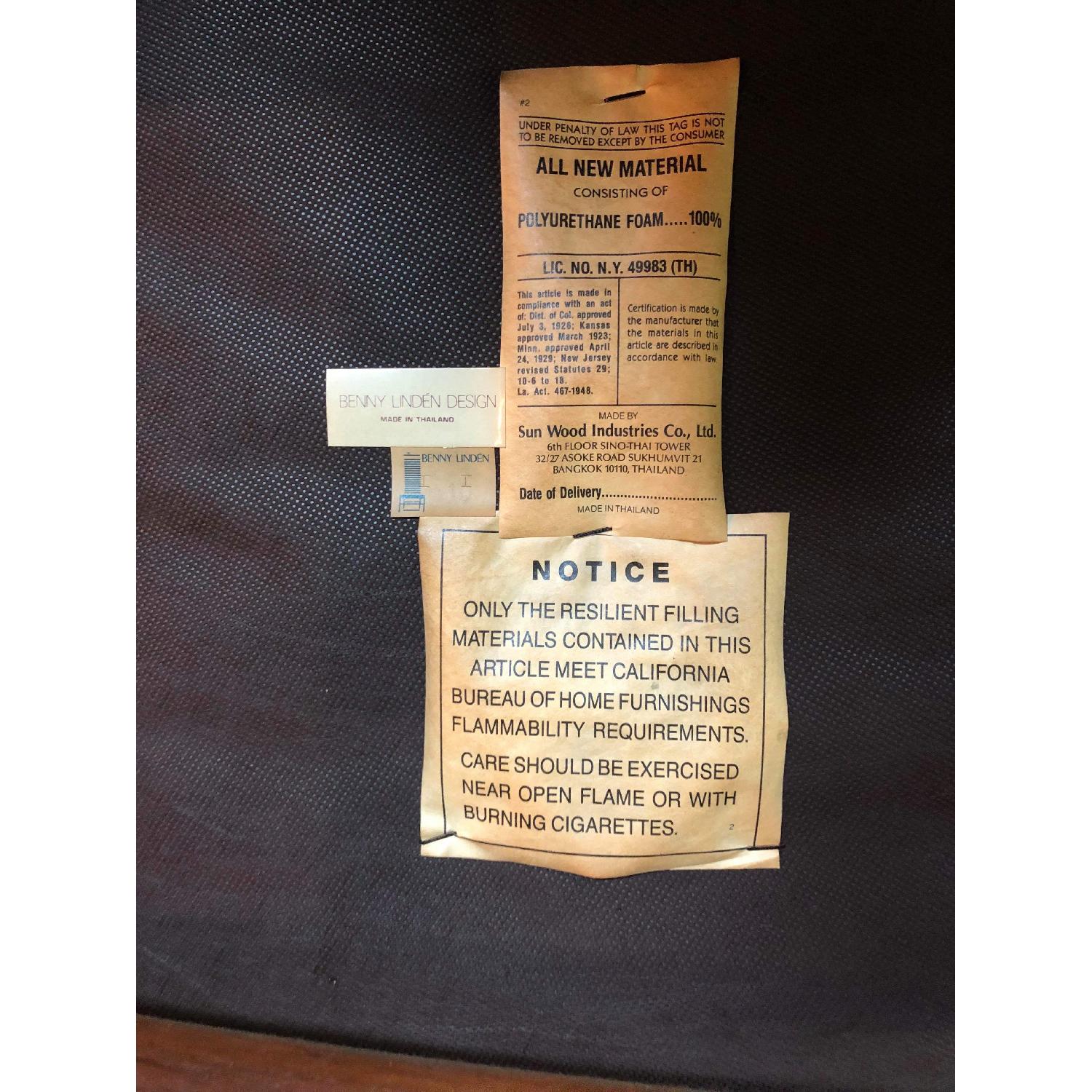 Benny Linden Vintage Thai Teak 4 Dining Chairs - image-25