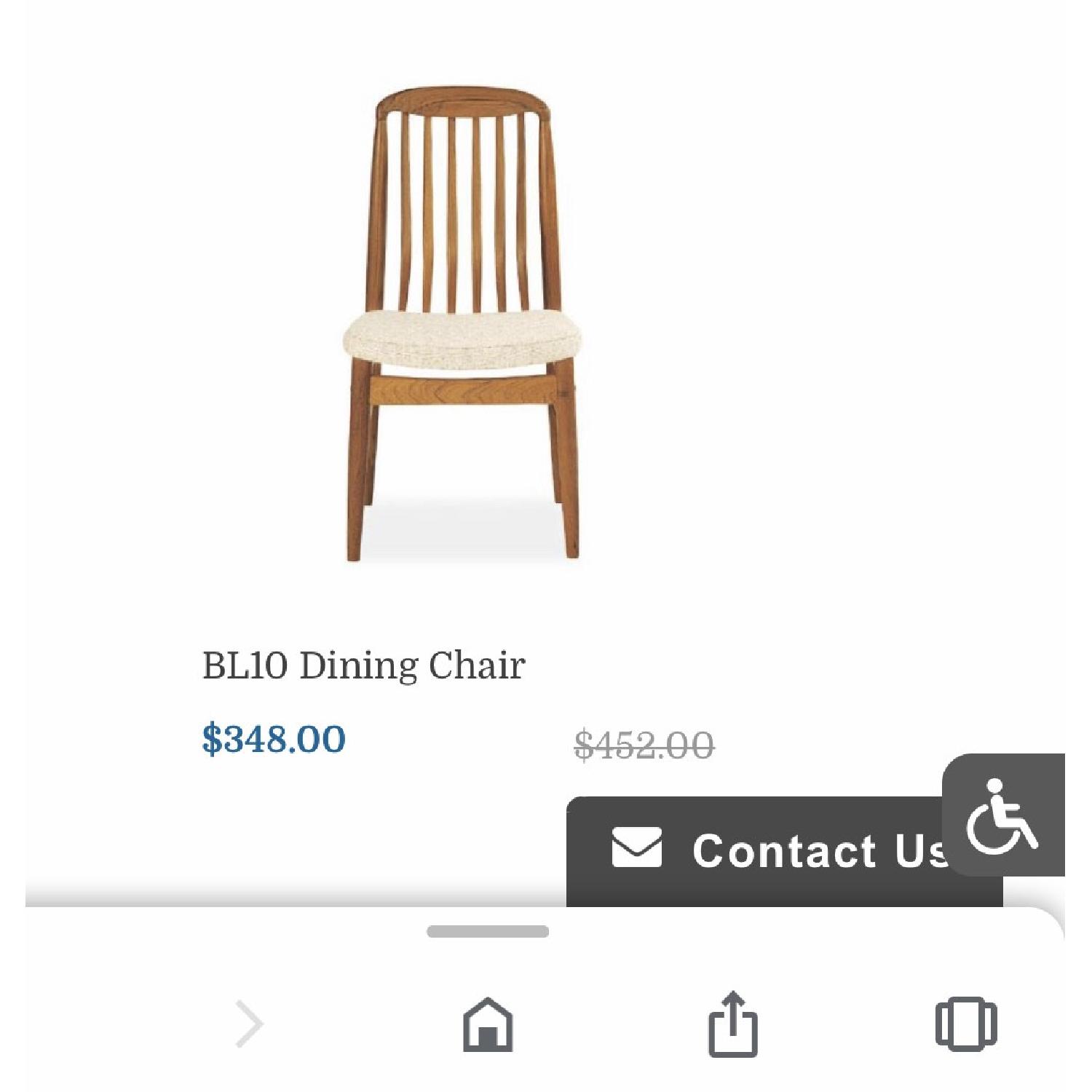 Benny Linden Vintage Thai Teak 4 Dining Chairs - image-33